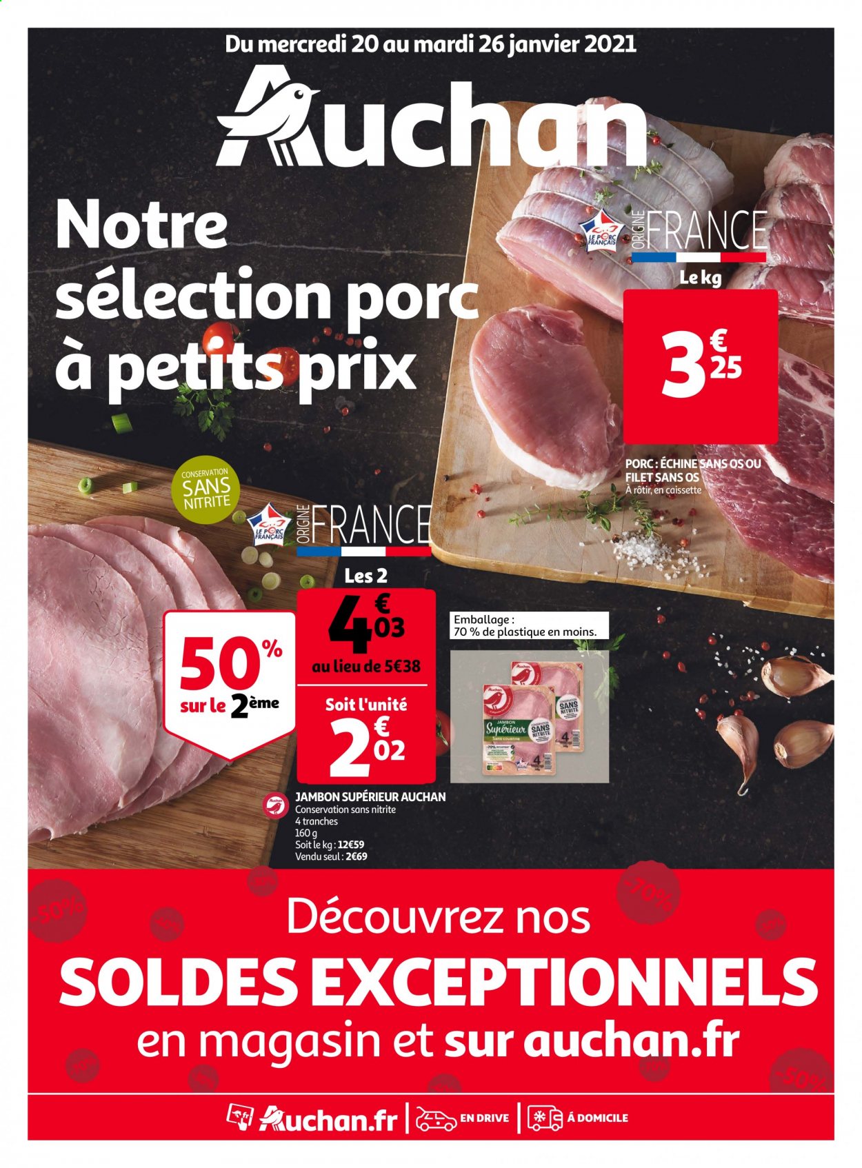 Catalogue Auchan - 20/01/2021 - 26/01/2021. Page 1