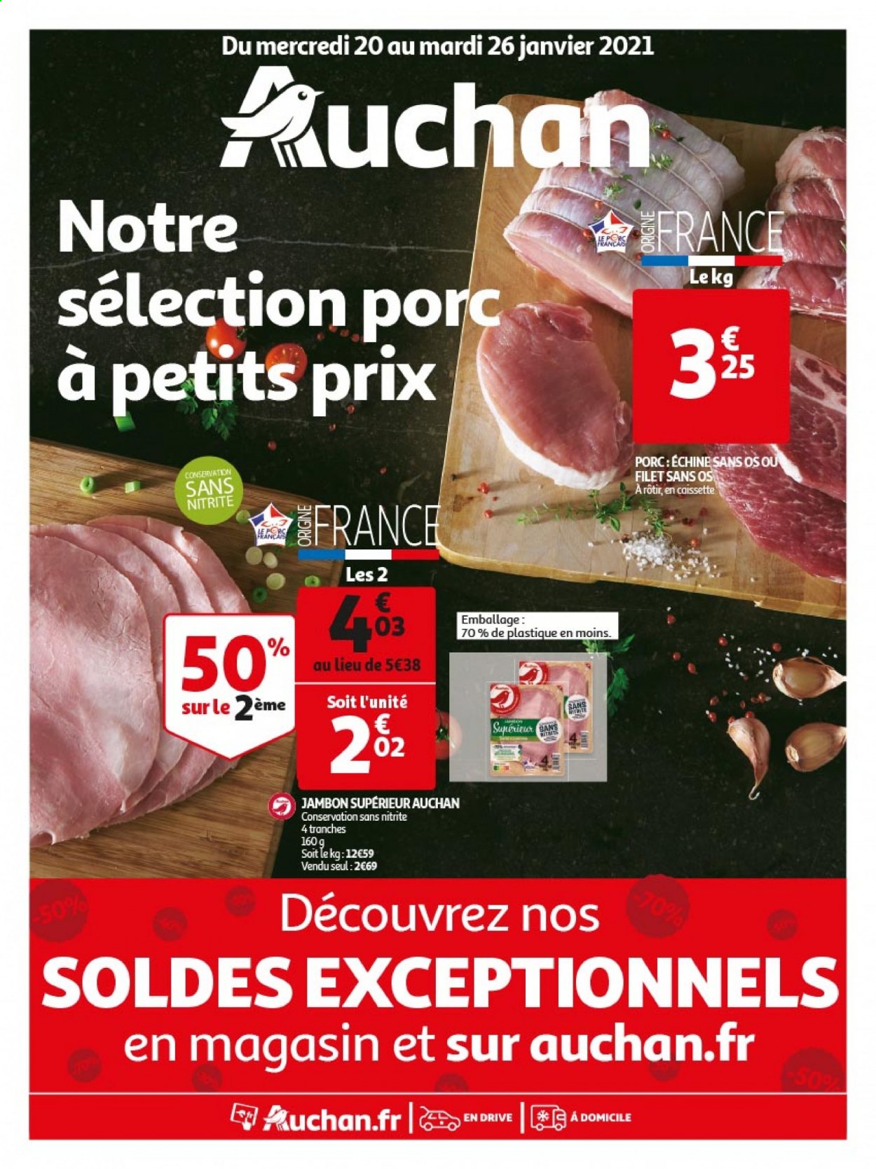 thumbnail - Catalogue Auchan - 20/01/2021 - 26/01/2021.