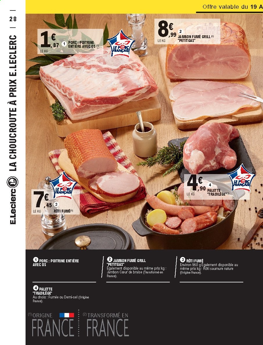 Catalogue E.Leclerc - 19/01/2021 - 30/01/2021. Page 28