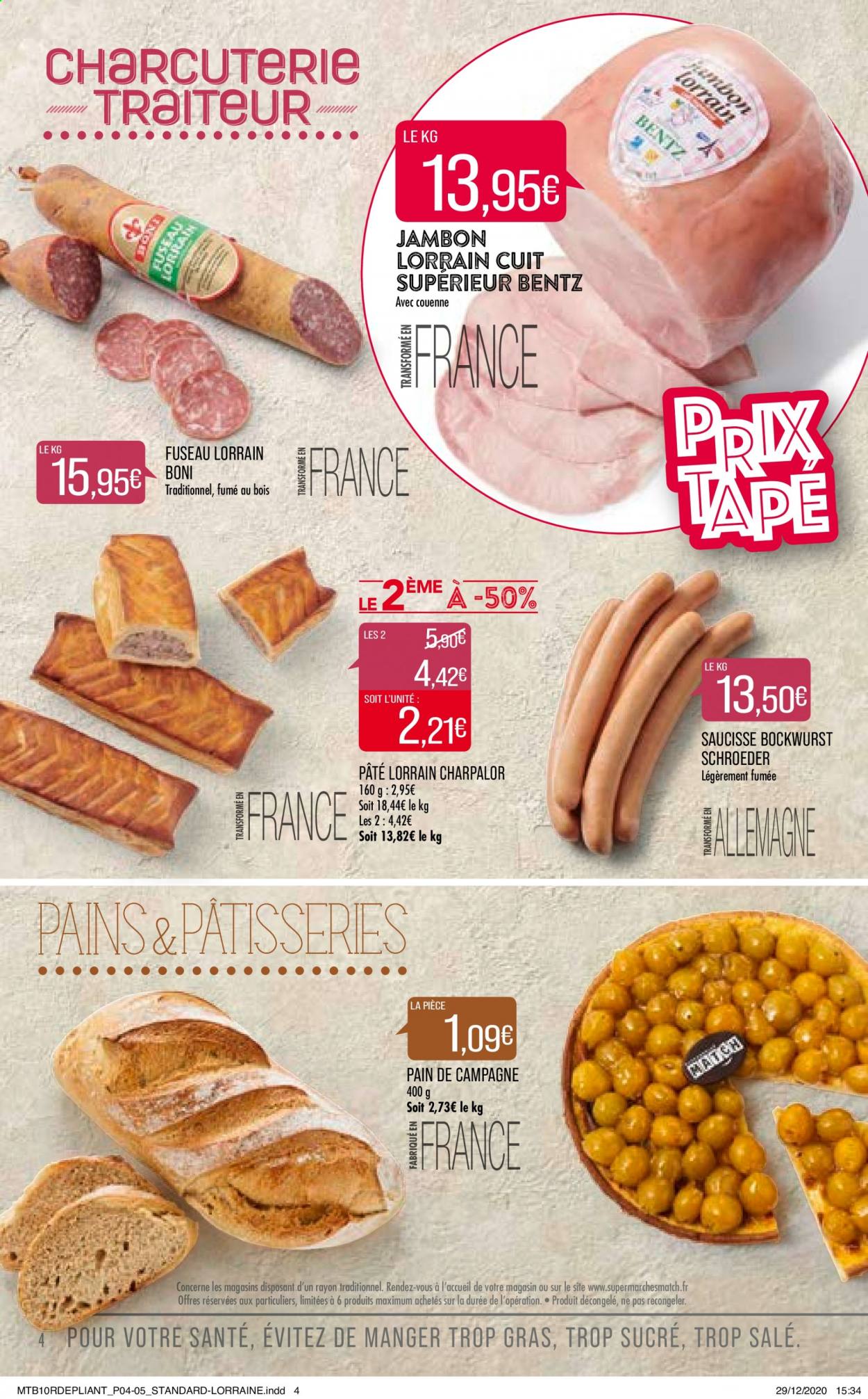 Catalogue Supermarché Match - 19/01/2021 - 24/01/2021. Page 4