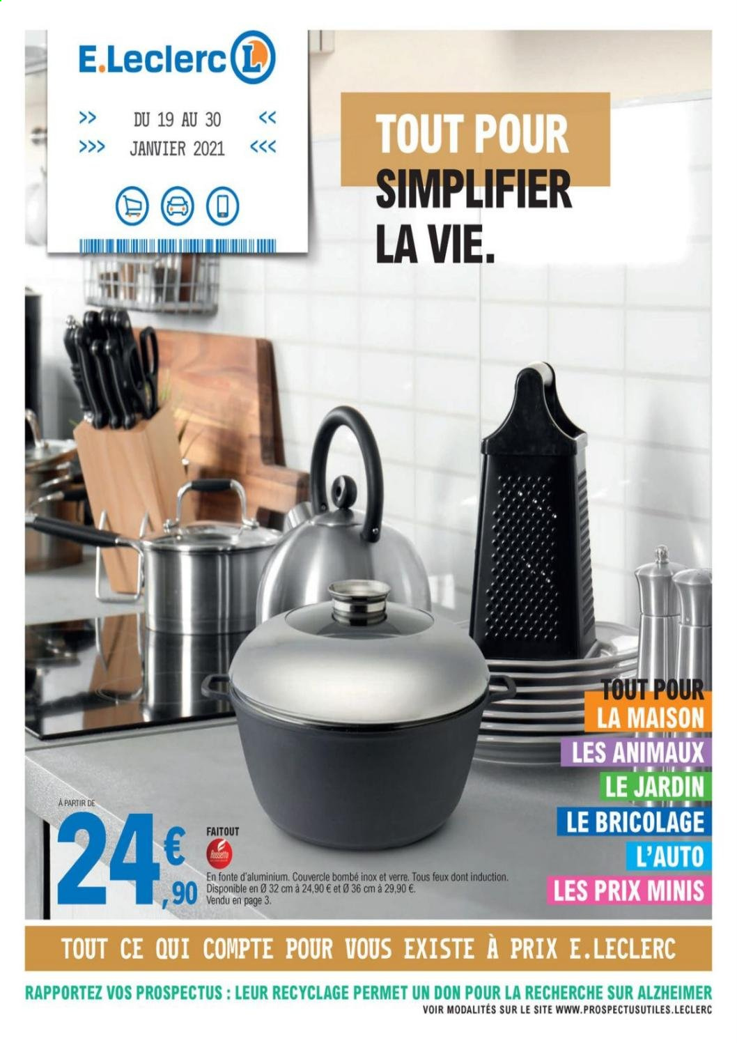 Catalogue E.Leclerc - 19/01/2021 - 30/01/2021. Page 1