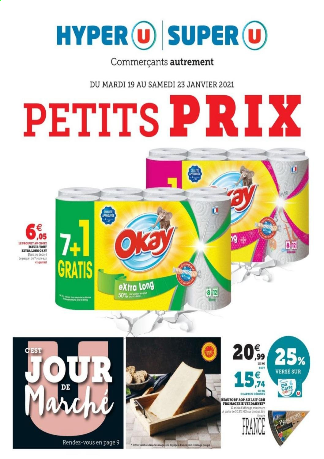 Catalogue Magasins U - 19/01/2021 - 23/01/2021. Page 1