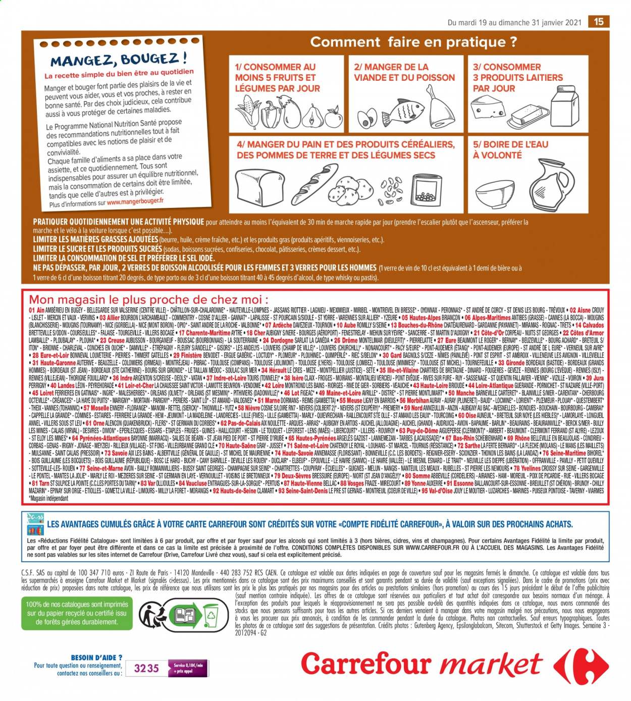Catalogue Carrefour Market - 19/01/2021 - 31/01/2021. Page 15
