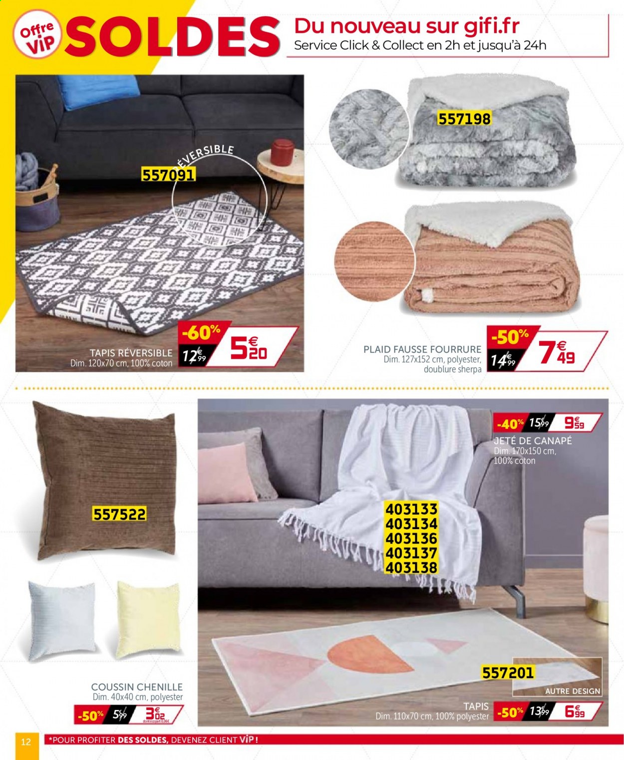 Catalogue GiFi - 20/01/2021 - 02/02/2021. Page 12
