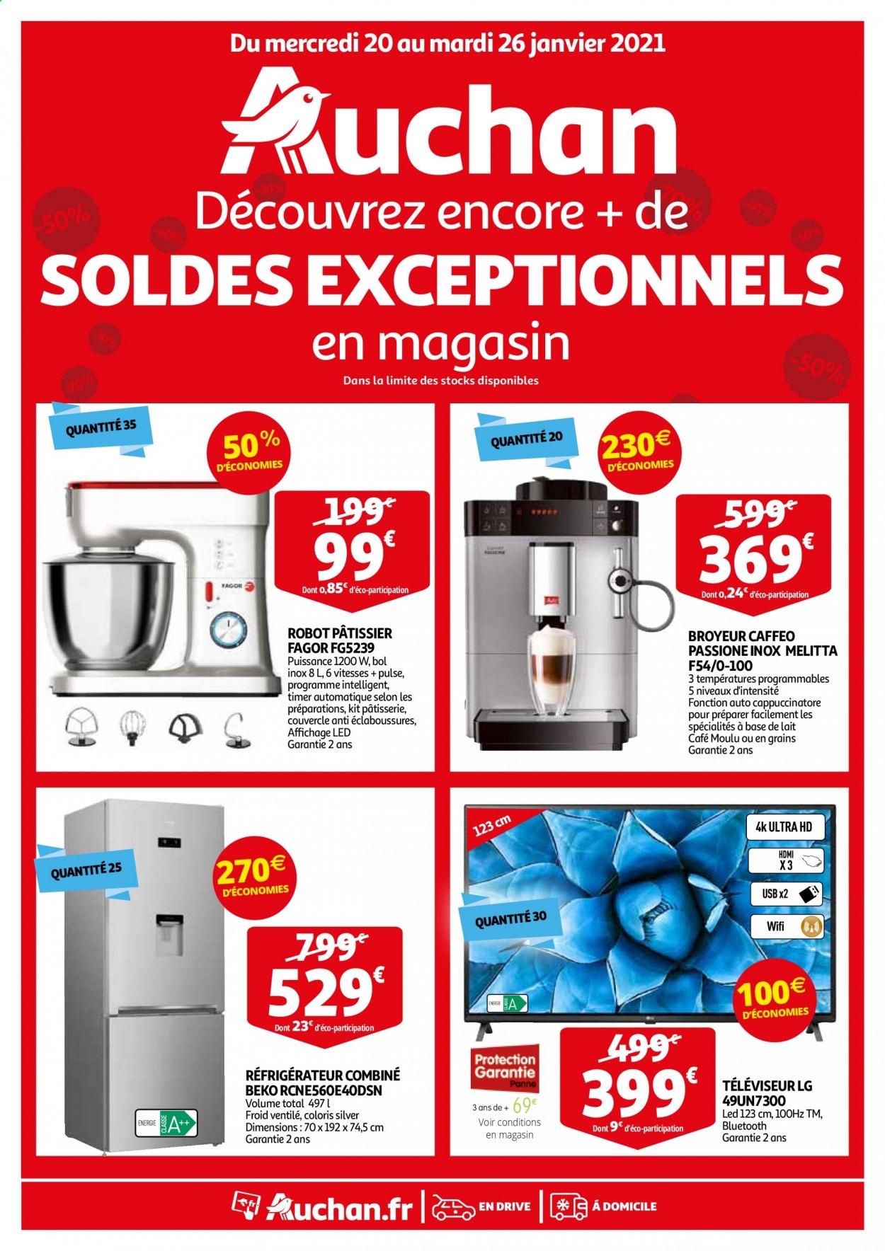 thumbnail - Catalogue Auchan - 20/01/2021 - 26/01/2021.