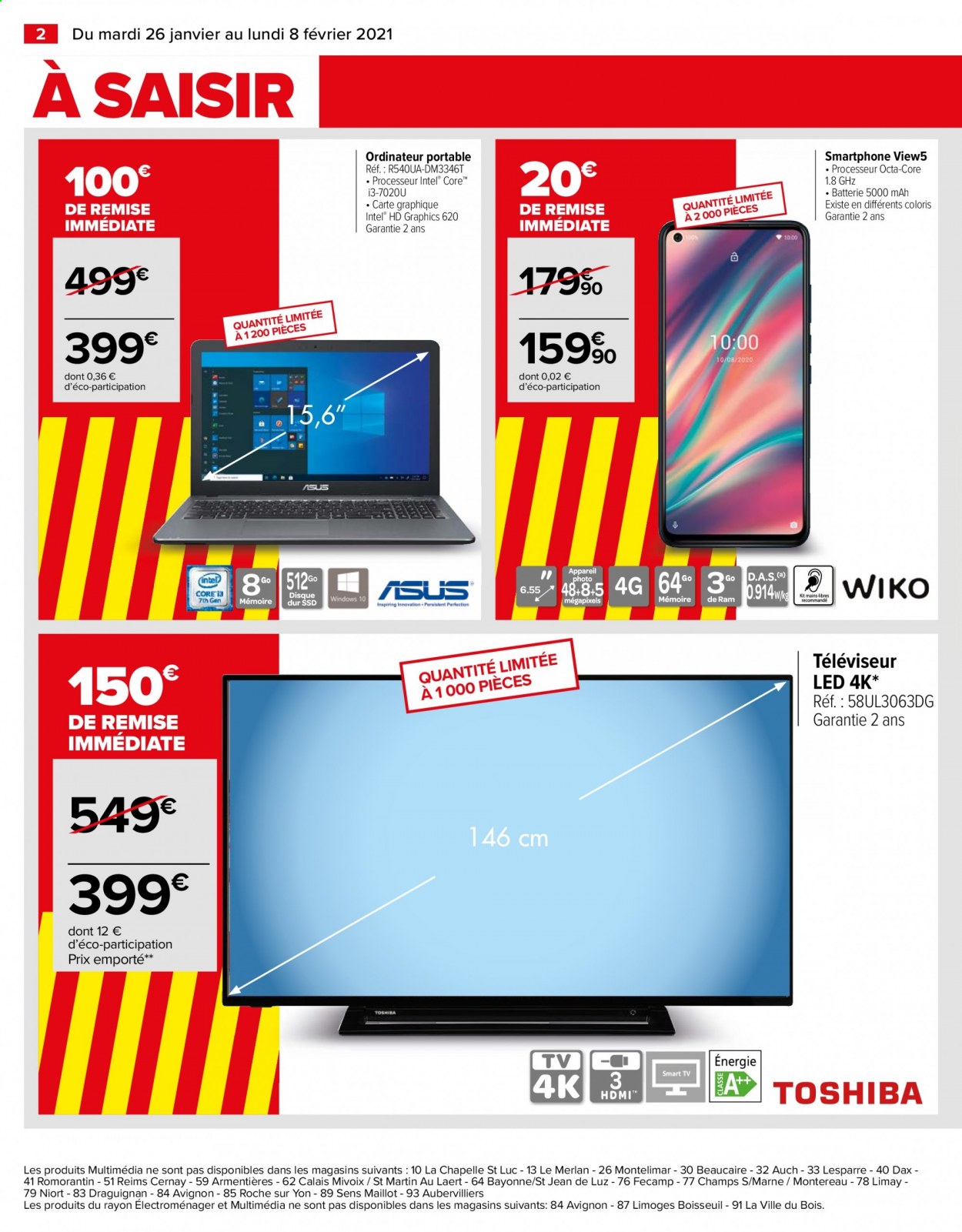 Catalogue Carrefour Hypermarchés - 26/01/2021 - 08/02/2021. Page 2