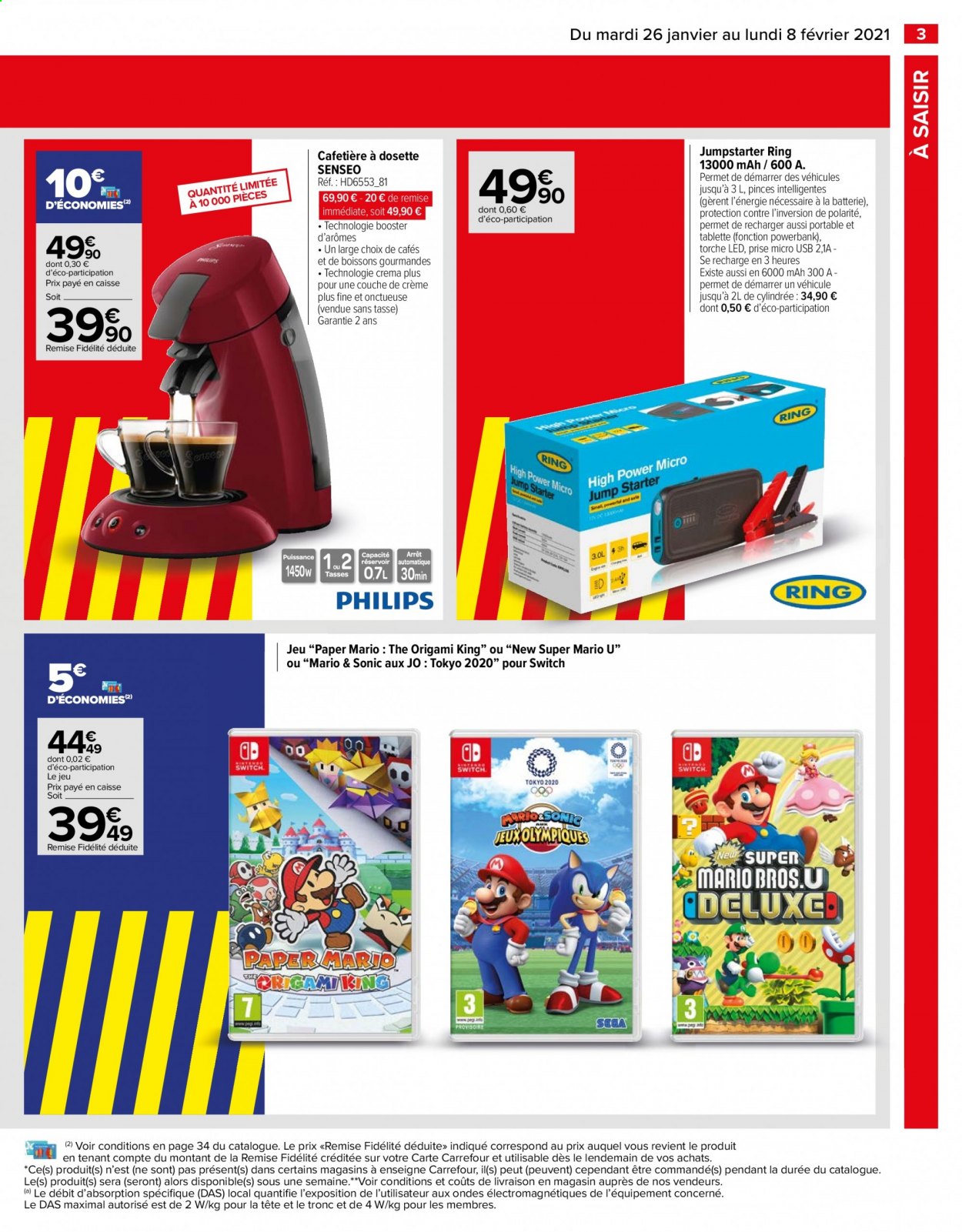 Catalogue Carrefour Hypermarchés - 26/01/2021 - 08/02/2021. Page 3