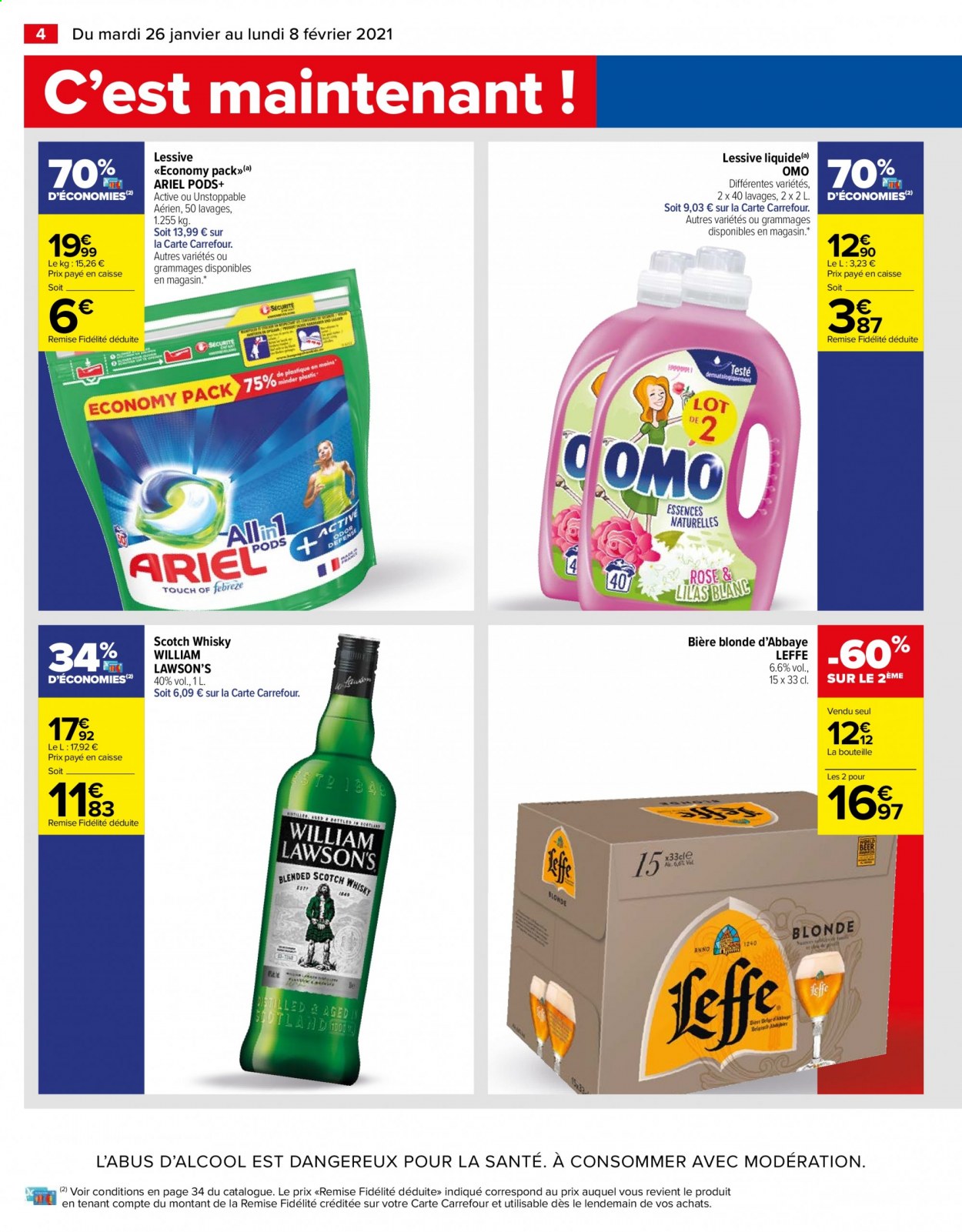 Catalogue Carrefour Hypermarchés - 26/01/2021 - 08/02/2021. Page 4