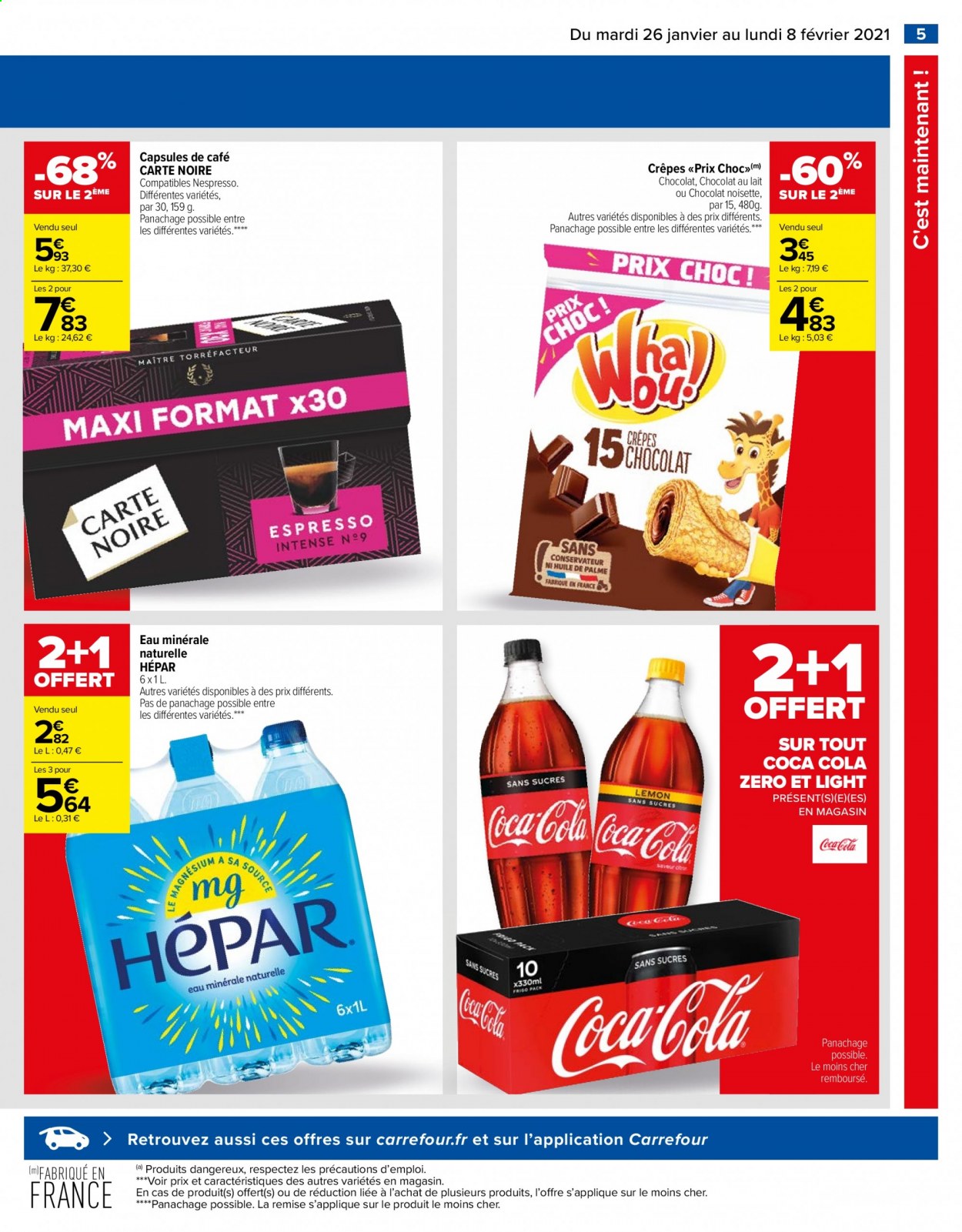 Catalogue Carrefour Hypermarchés - 26/01/2021 - 08/02/2021. Page 5