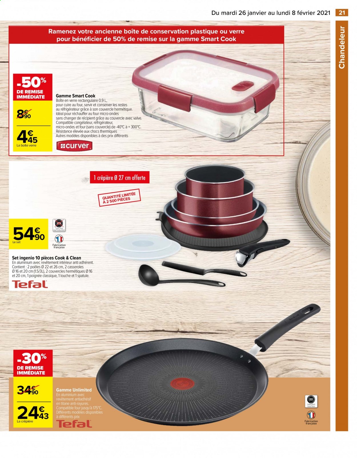 Catalogue Carrefour Hypermarchés - 26/01/2021 - 08/02/2021. Page 21