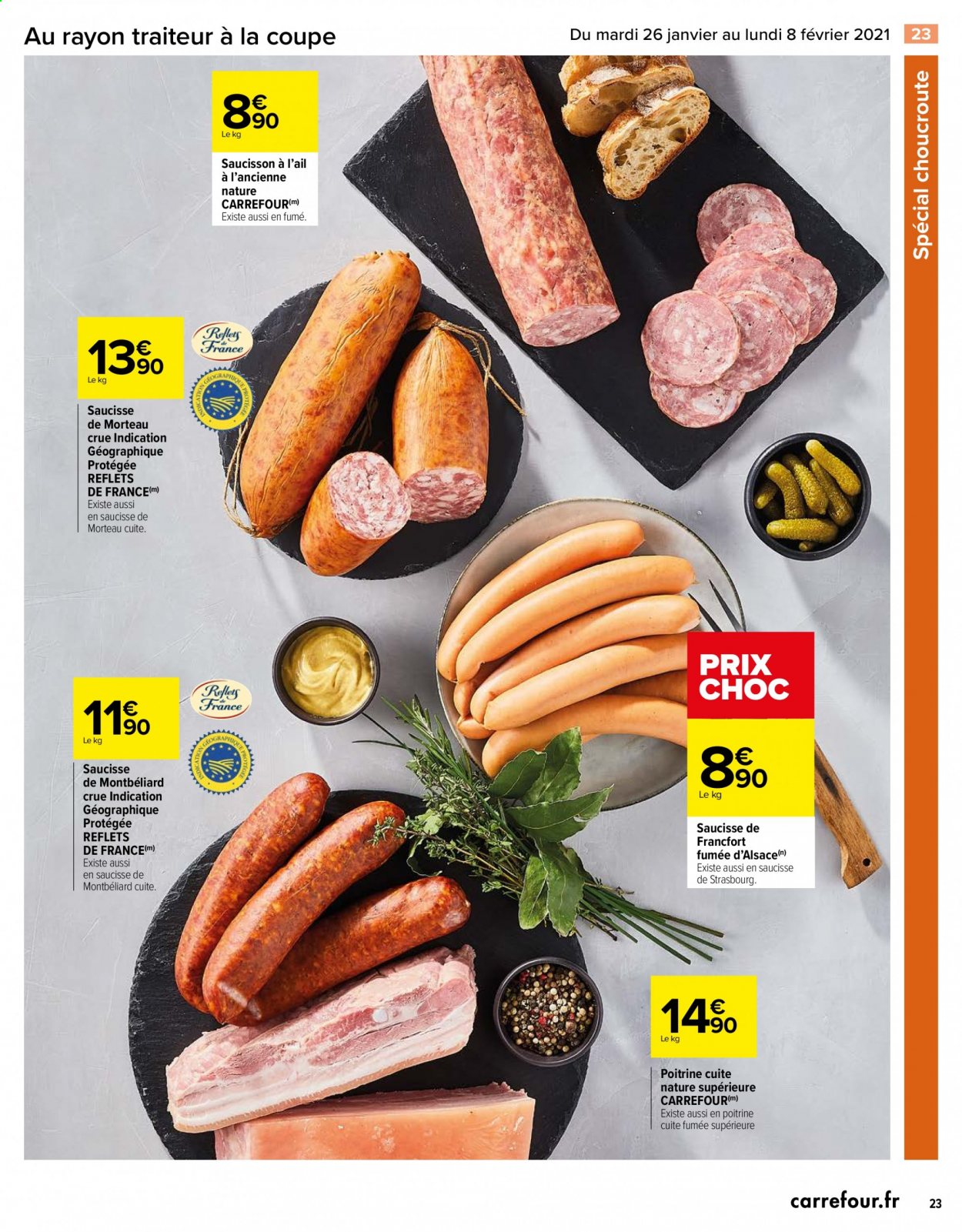 Catalogue Carrefour Hypermarchés - 26/01/2021 - 08/02/2021. Page 23