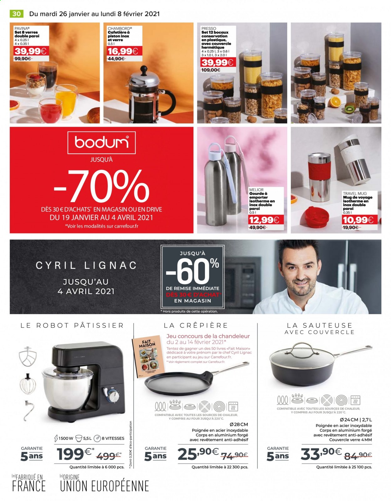 Catalogue Carrefour Hypermarchés - 26/01/2021 - 08/02/2021. Page 30