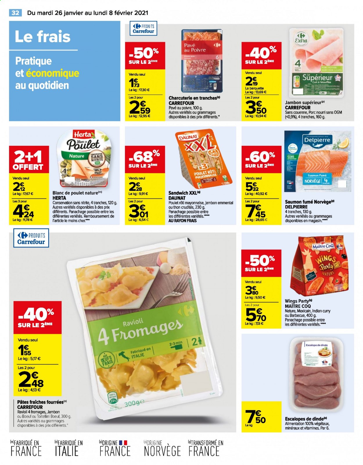 Catalogue Carrefour Hypermarchés - 26/01/2021 - 08/02/2021. Page 32