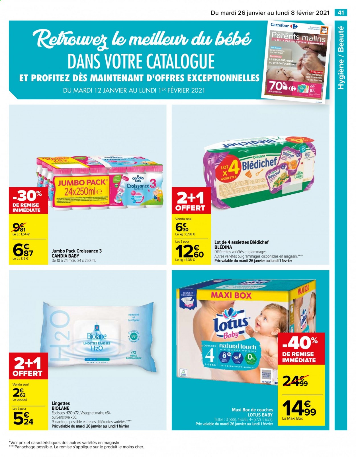 Catalogue Carrefour Hypermarchés - 26/01/2021 - 08/02/2021. Page 41