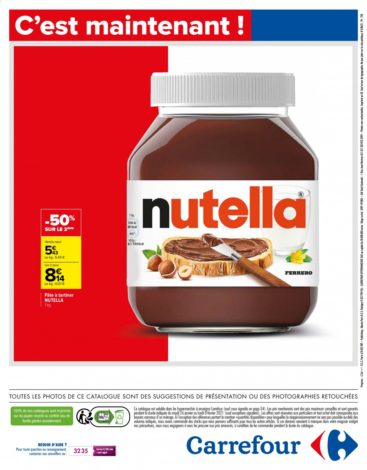 Catalogue Carrefour Hypermarchés - 26/01/2021 - 08/02/2021. Page 44