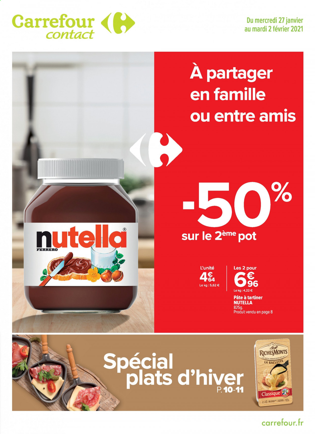 Catalogue Carrefour Contact - 27/01/2021 - 02/02/2021. Page 1