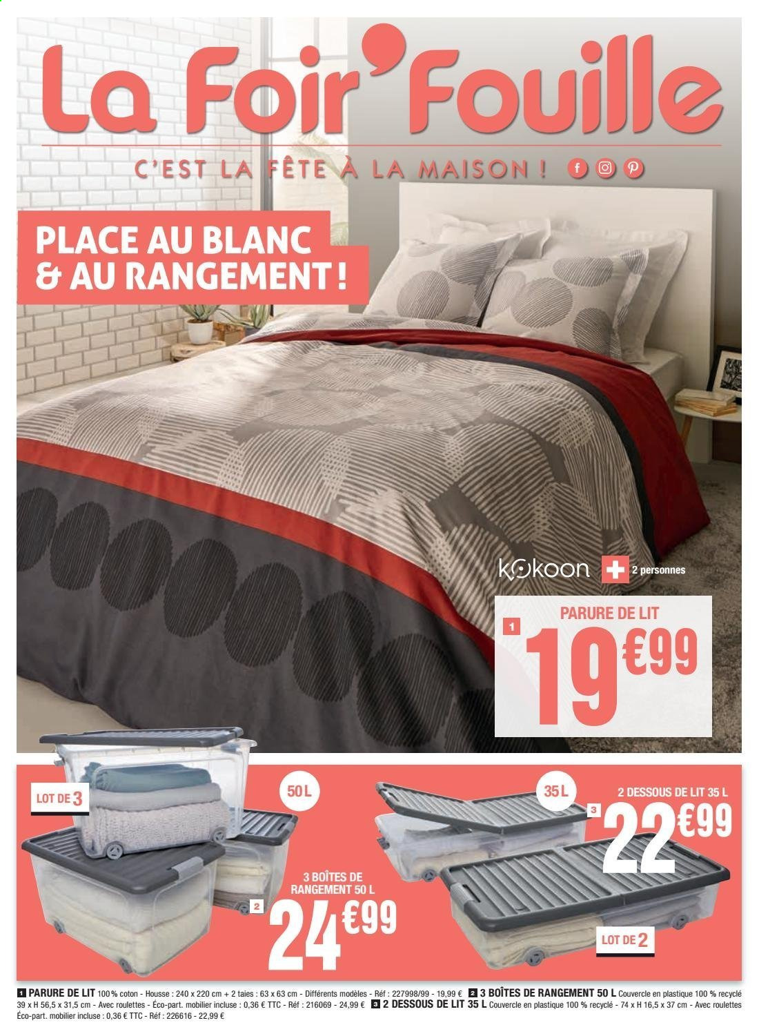 Catalogue La Foir'Fouille - 20/01/2021 - 09/02/2021. Page 1