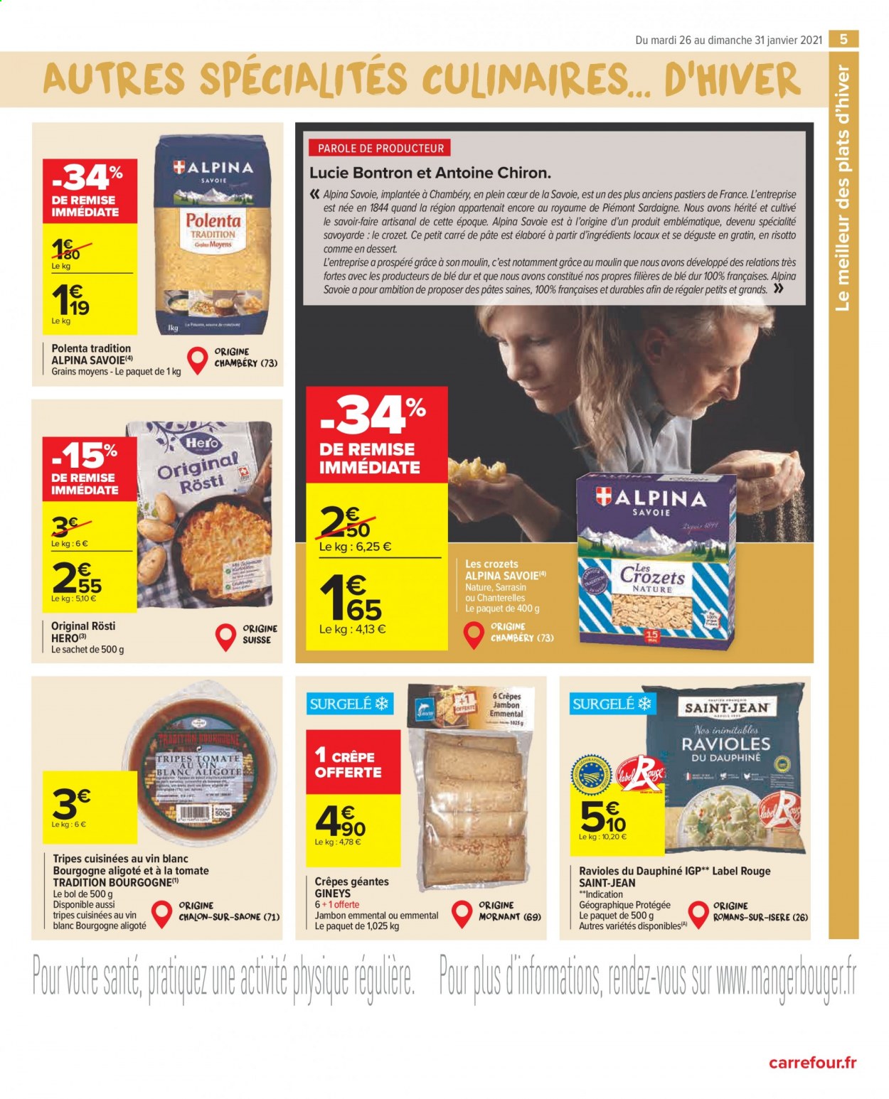 Catalogue Carrefour Market - 26/01/2021 - 31/01/2021. Page 5