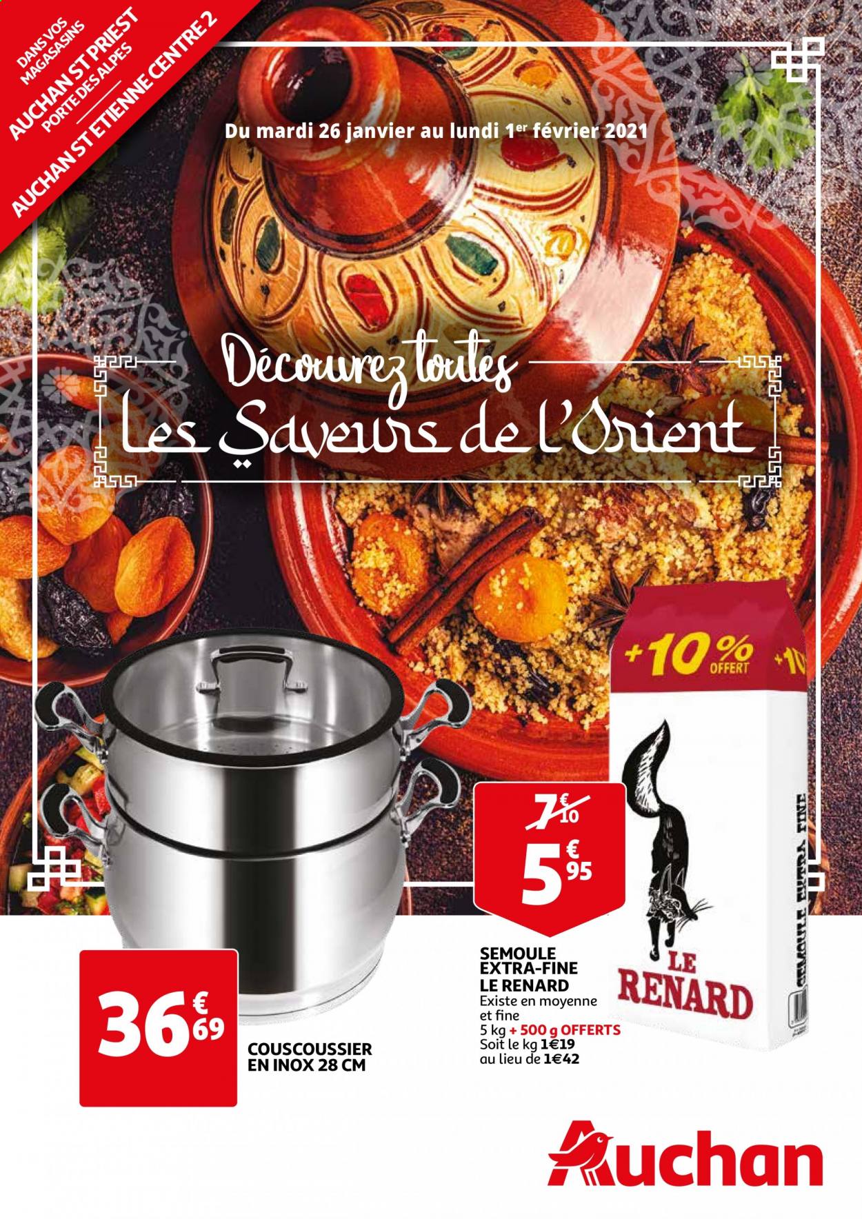 thumbnail - Catalogue Auchan - 26/01/2021 - 01/02/2021.