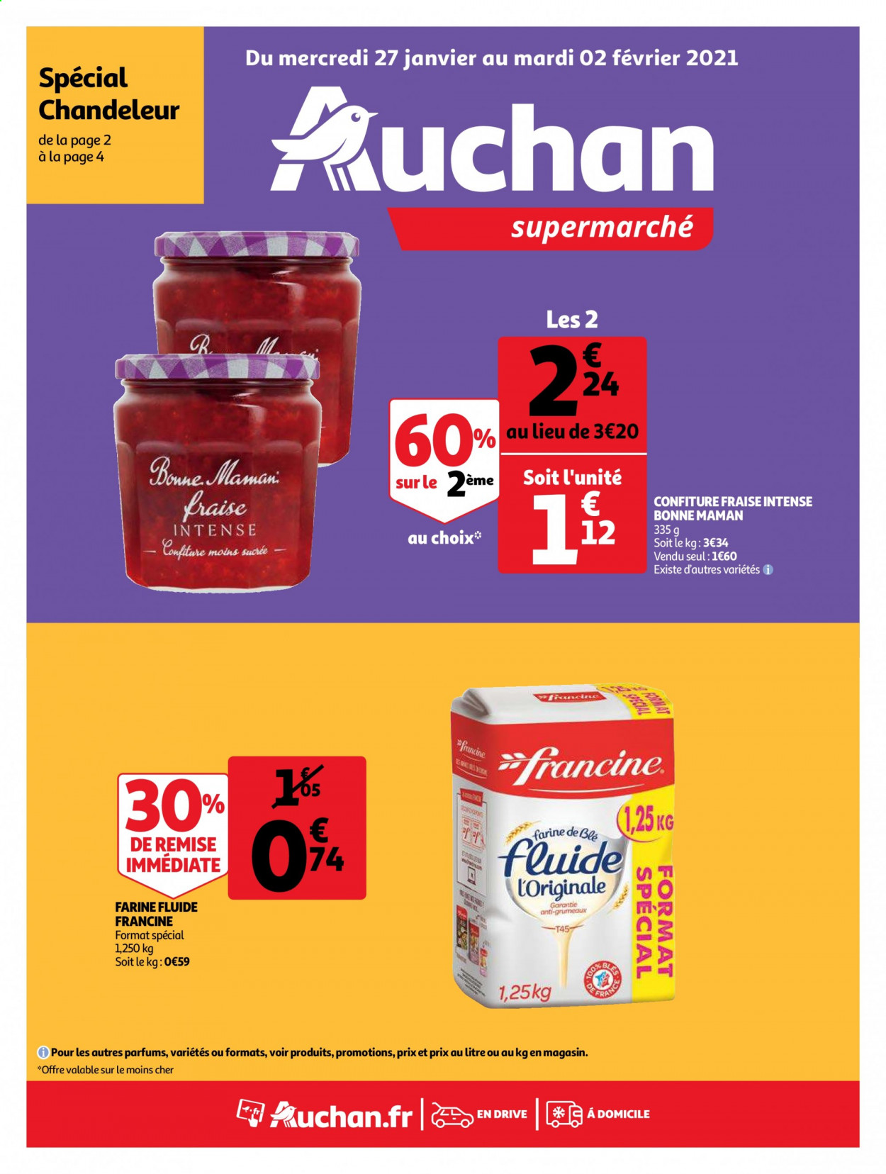 thumbnail - Catalogue Auchan - 27/01/2021 - 02/02/2021.