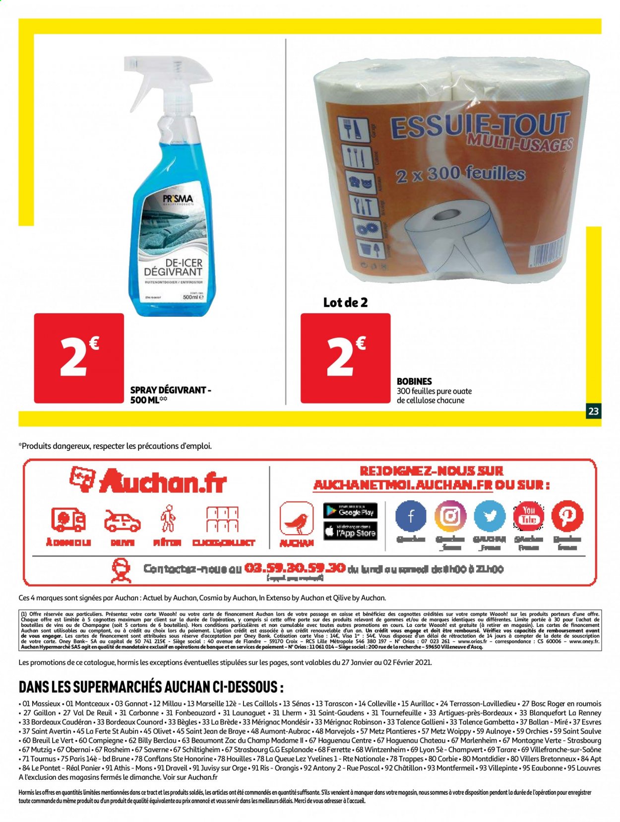 Catalogue Auchan - 27/01/2021 - 02/02/2021. Page 23