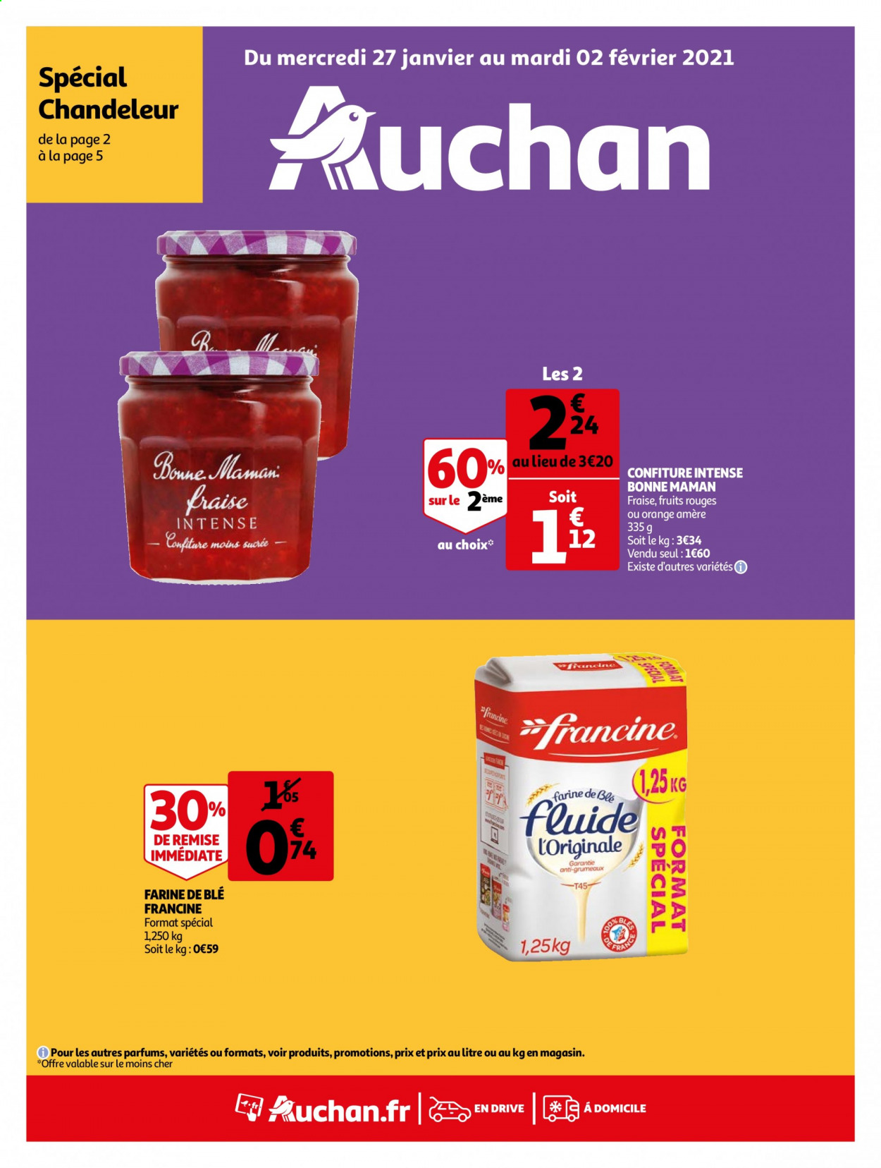 Catalogue Auchan - 27/01/2021 - 02/02/2021. Page 1