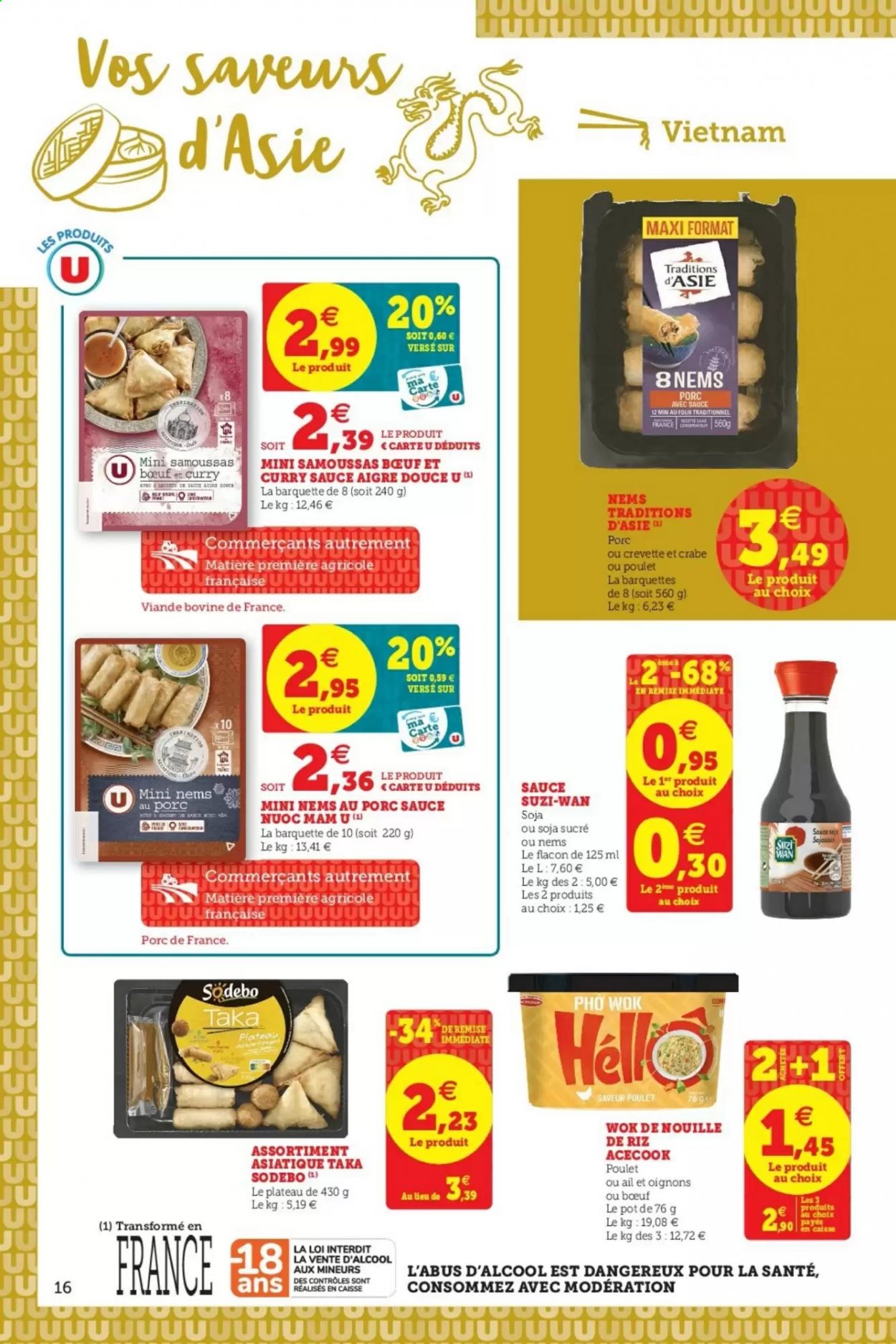 Catalogue SUPER U - 26/01/2021 - 06/02/2021. Page 16