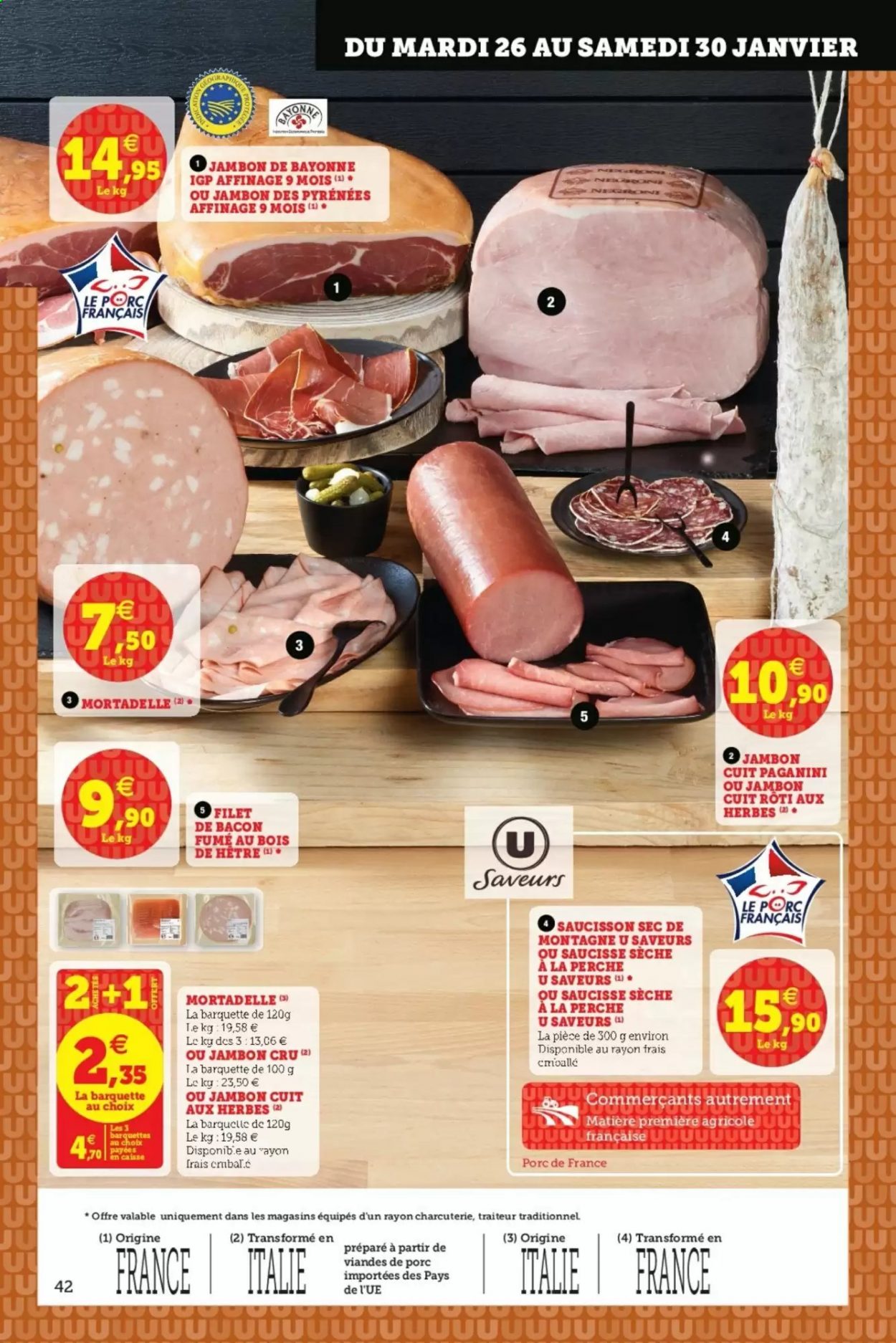 Catalogue SUPER U - 26/01/2021 - 06/02/2021. Page 42