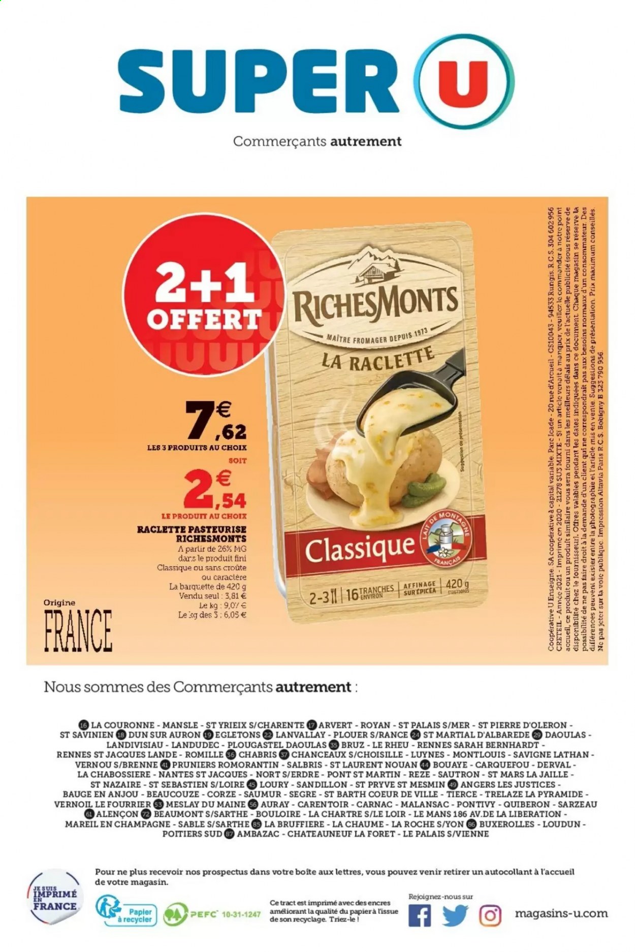 Catalogue SUPER U - 26/01/2021 - 06/02/2021. Page 56