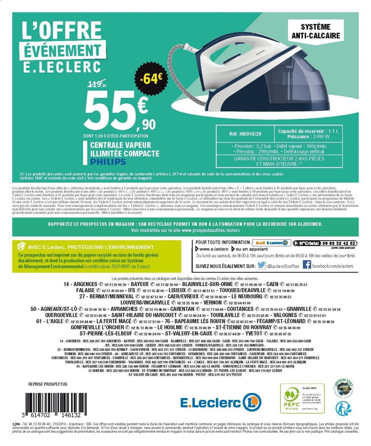 Catalogue E.Leclerc - 26/01/2021 - 30/01/2021. Page 20