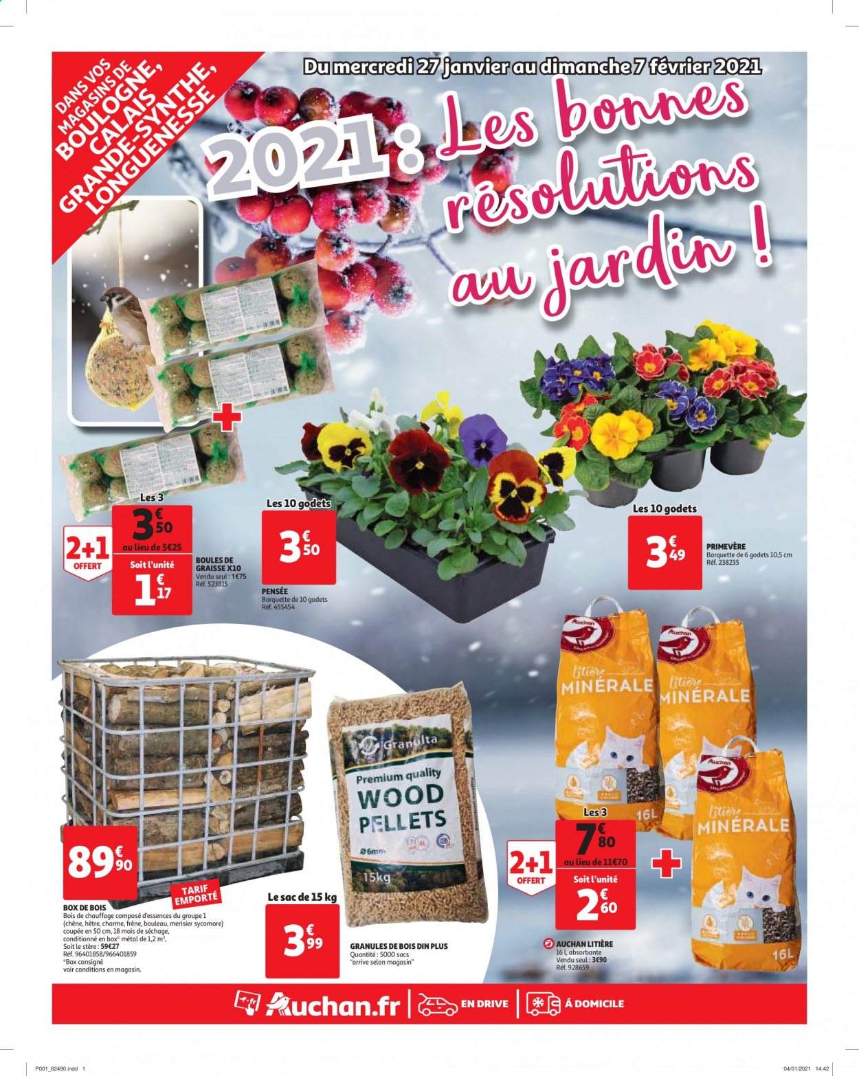 thumbnail - Catalogue Auchan - 27/01/2021 - 07/02/2021.