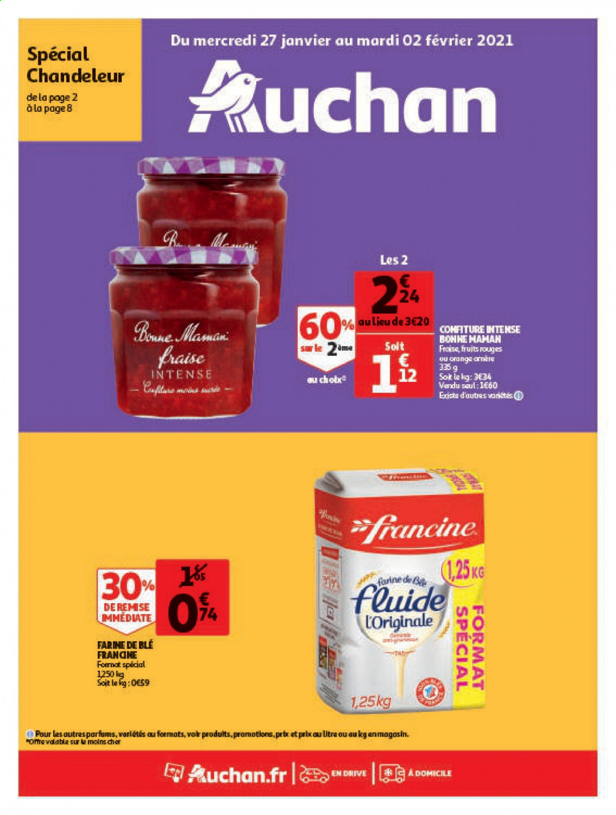 Catalogue Auchan - 27/01/2021 - 02/02/2021. Page 1