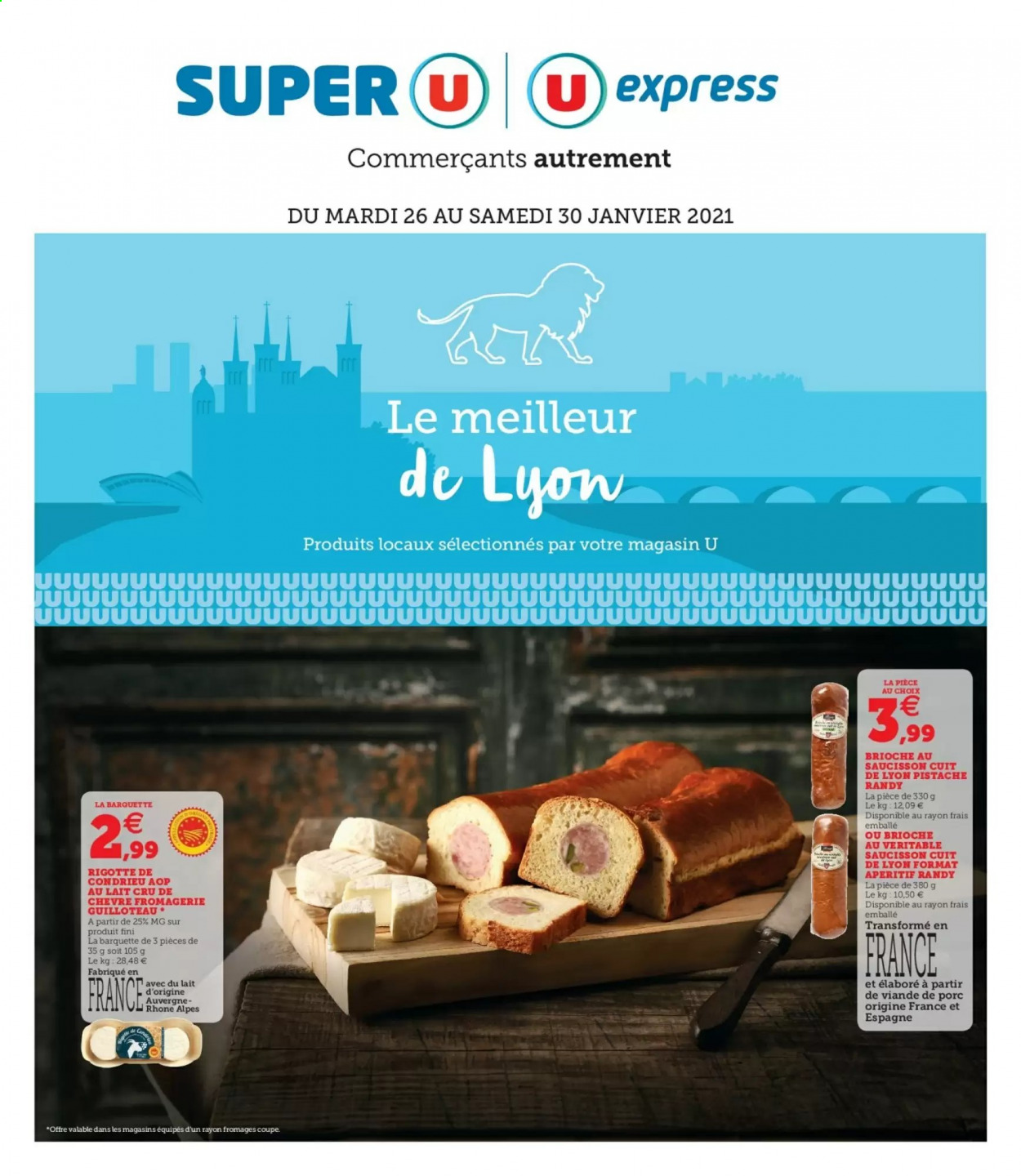 Catalogue Magasins U - 26/01/2021 - 30/01/2021. Page 1