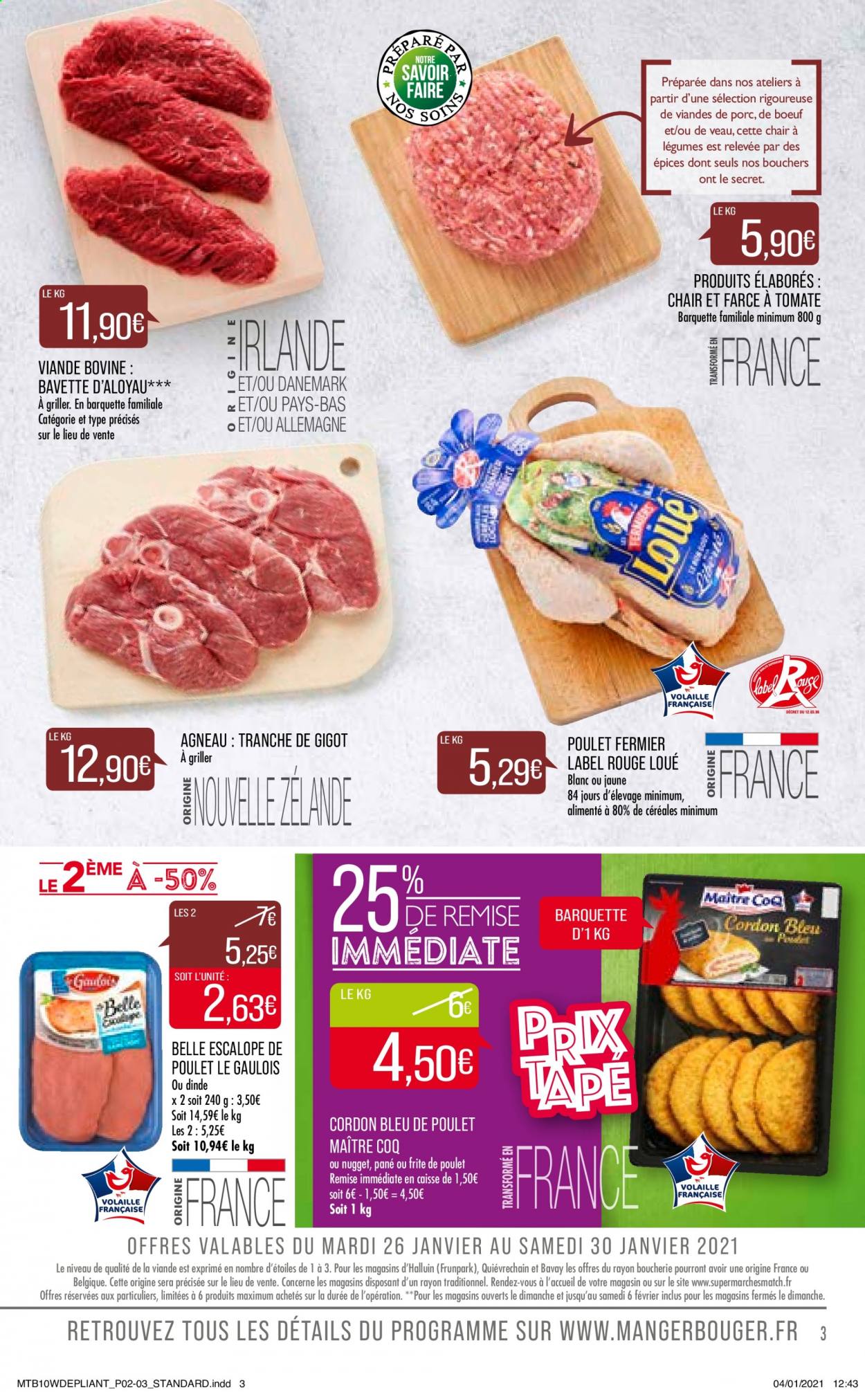 Catalogue Supermarché Match - 26/01/2021 - 07/02/2021. Page 3