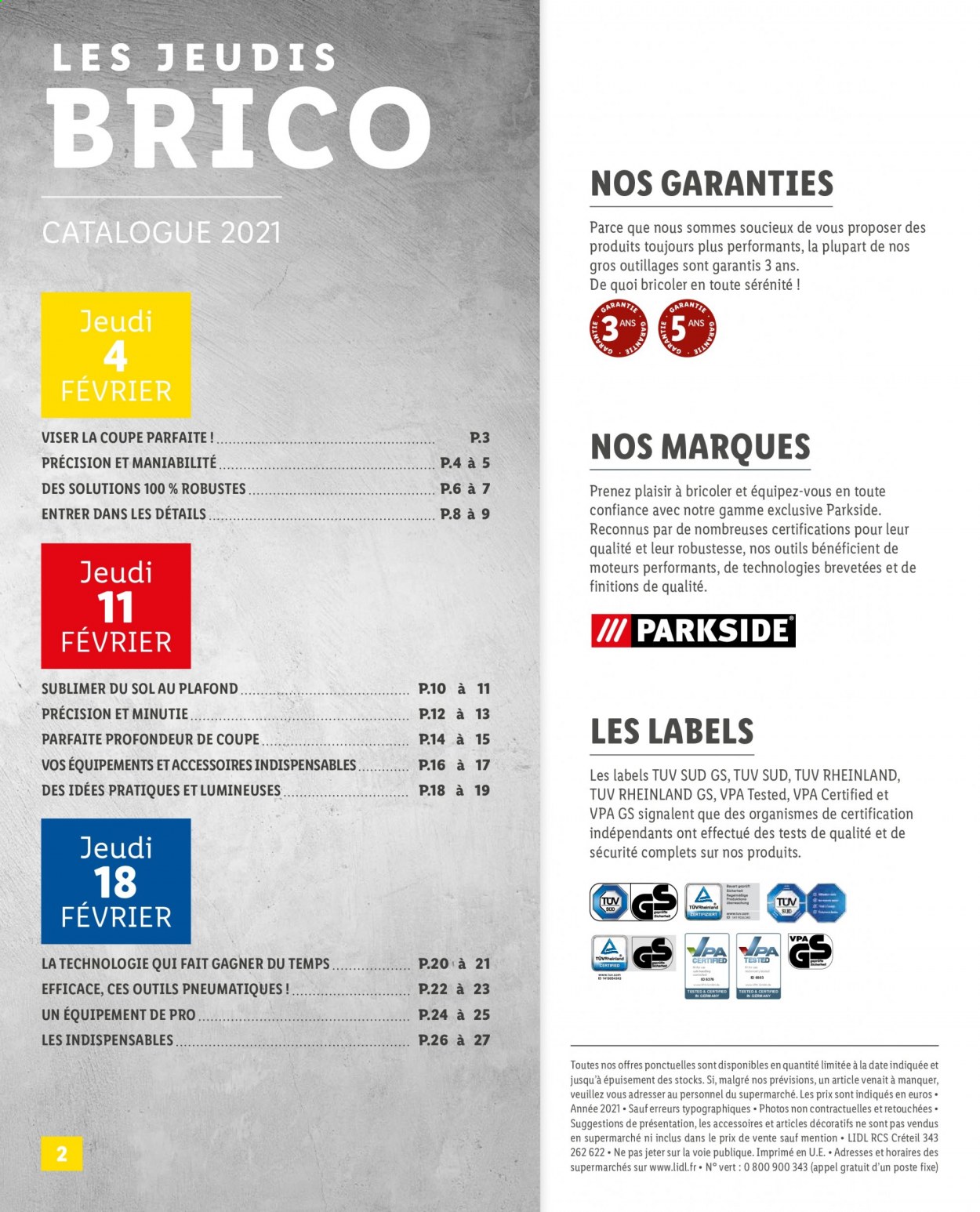 Catalogue Lidl - 04/02/2021 - 18/02/2021. Page 2