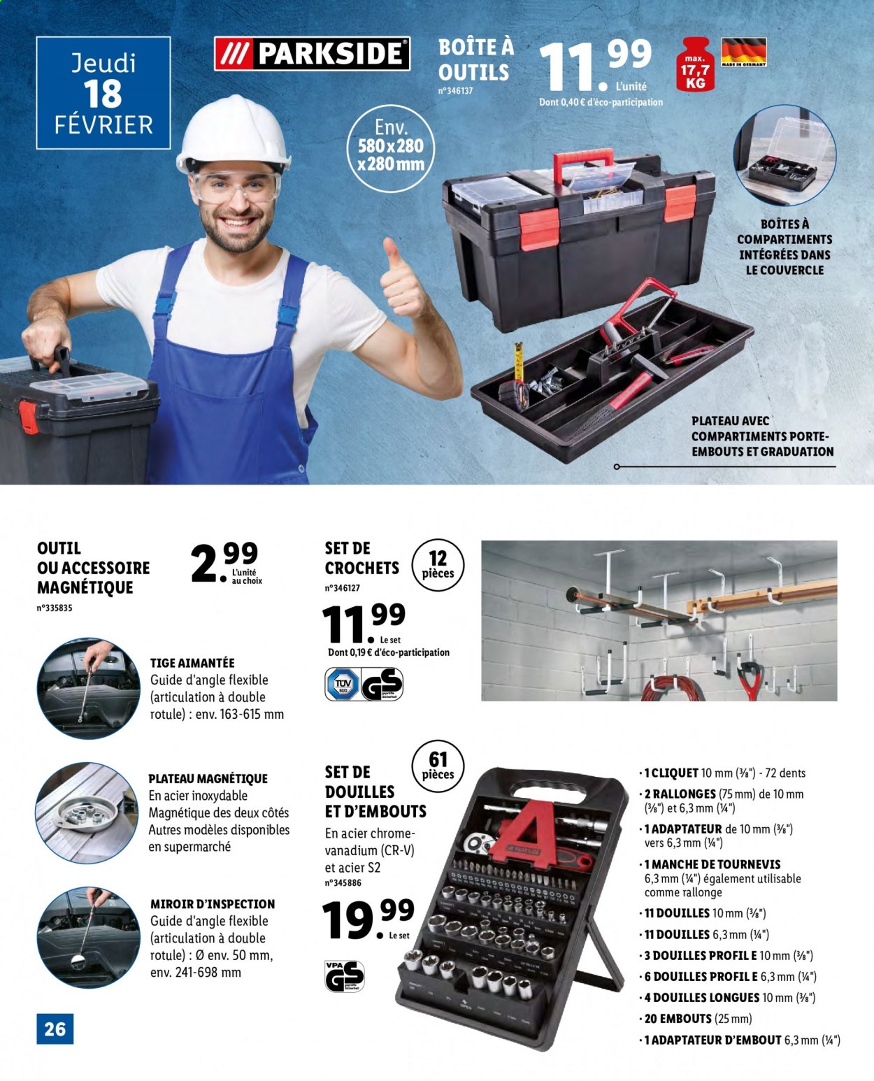 Catalogue Lidl - 04/02/2021 - 18/02/2021. Page 26