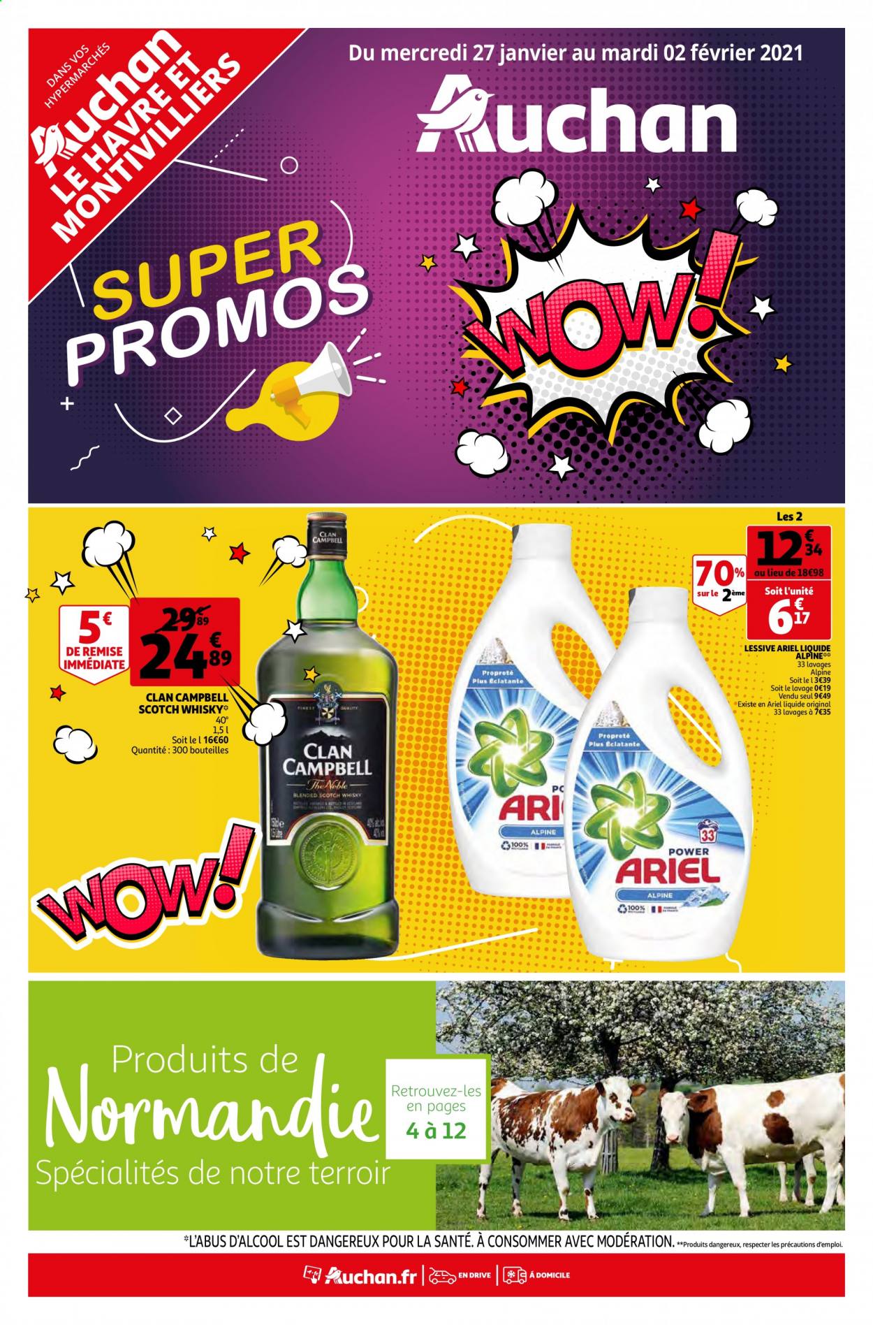 Catalogue Auchan - 27/01/2021 - 02/02/2021. Page 1