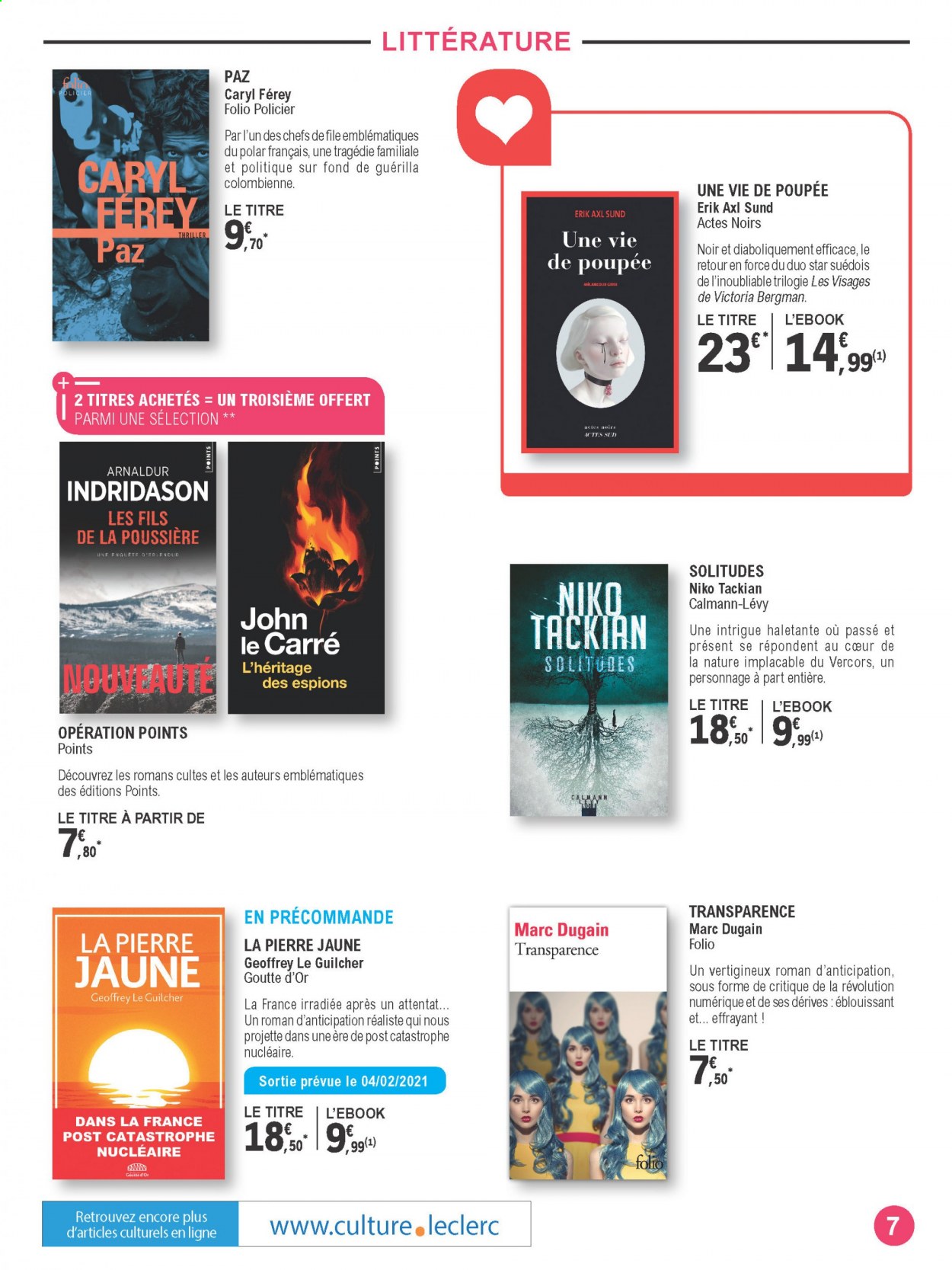 Catalogue E.Leclerc - 19/01/2021 - 06/02/2021. Page 7