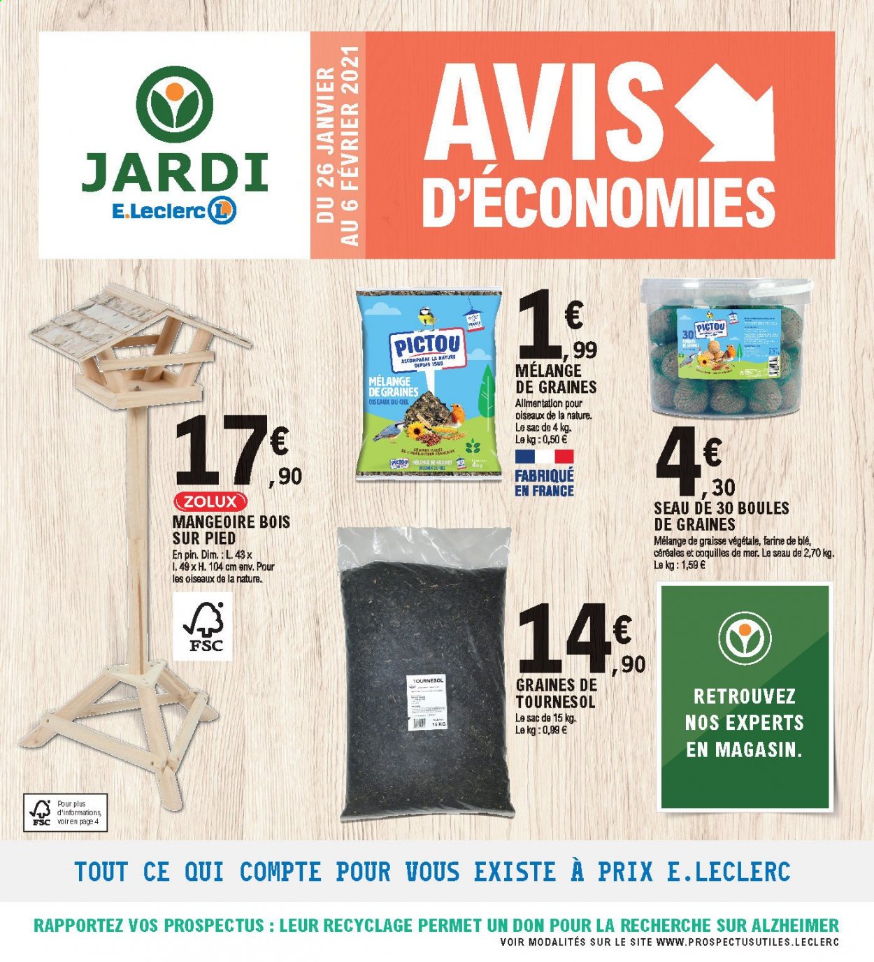 Catalogue E.Leclerc - 26/01/2021 - 06/02/2021. Page 1