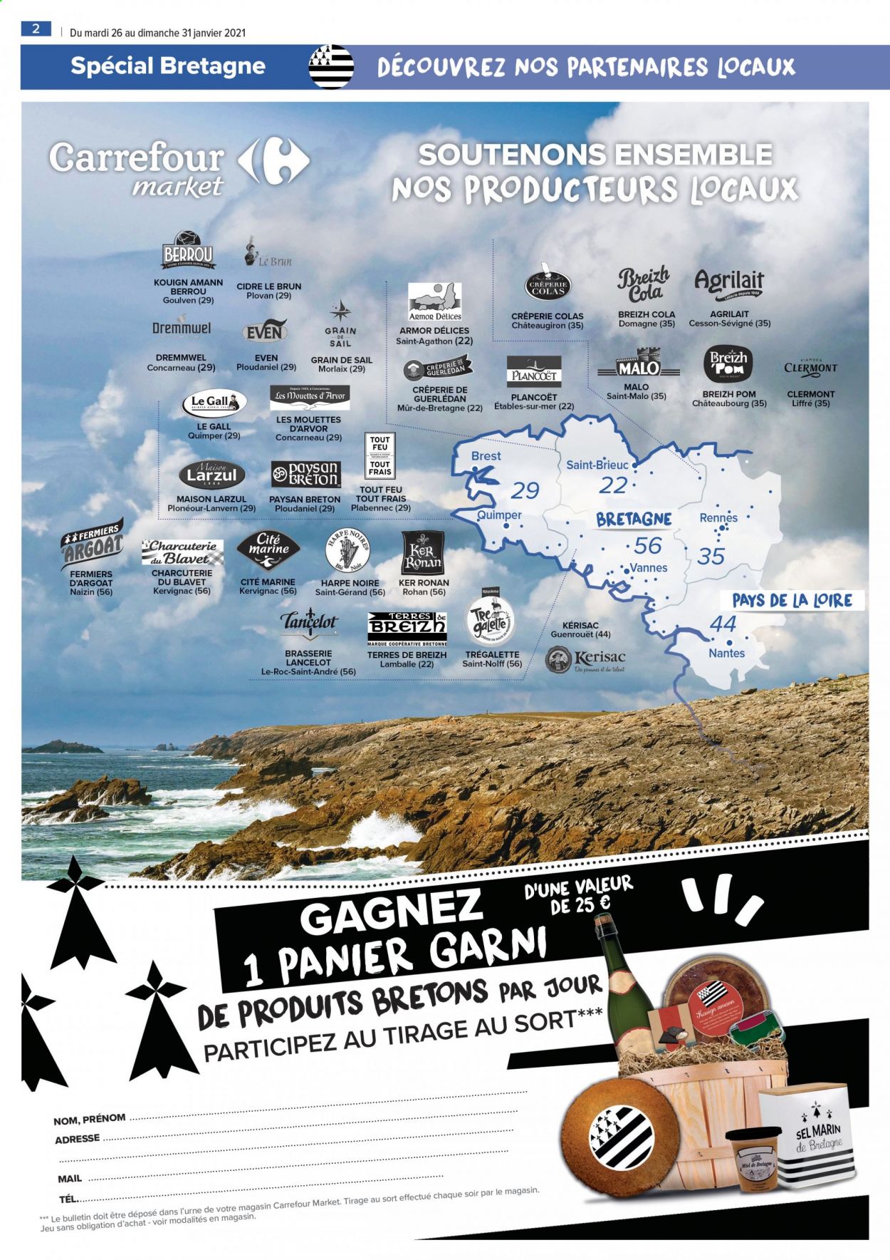 Catalogue Carrefour Market - 26/01/2021 - 31/01/2021. Page 2