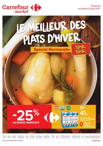 Catalogue Carrefour Market - 26.01.2021 - 31.01.2021.