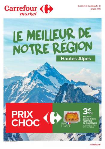 Catalogue Carrefour Market - 26.01.2021 - 31.01.2021.