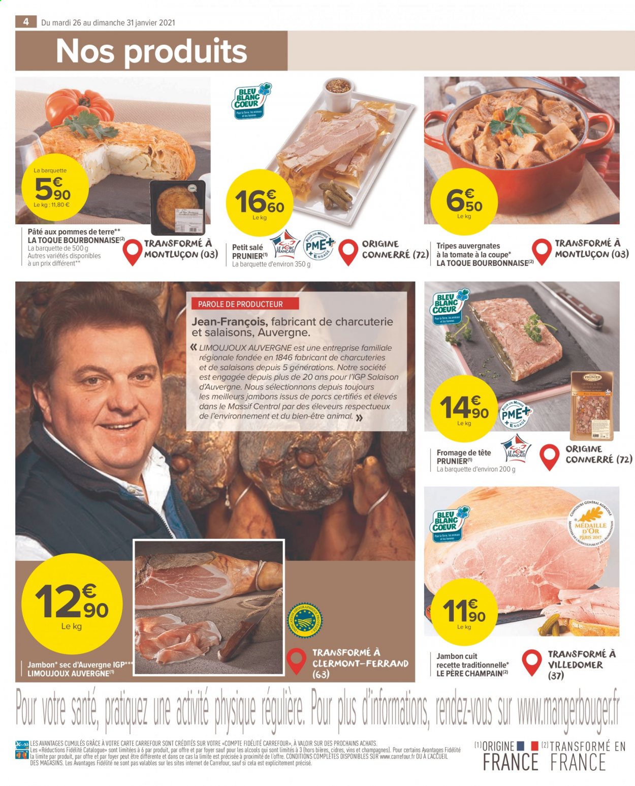 Catalogue Carrefour Market - 26/01/2021 - 31/01/2021. Page 4