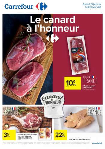 Catalogue Carrefour Hypermarchés - 26.01.2021 - 08.02.2021.