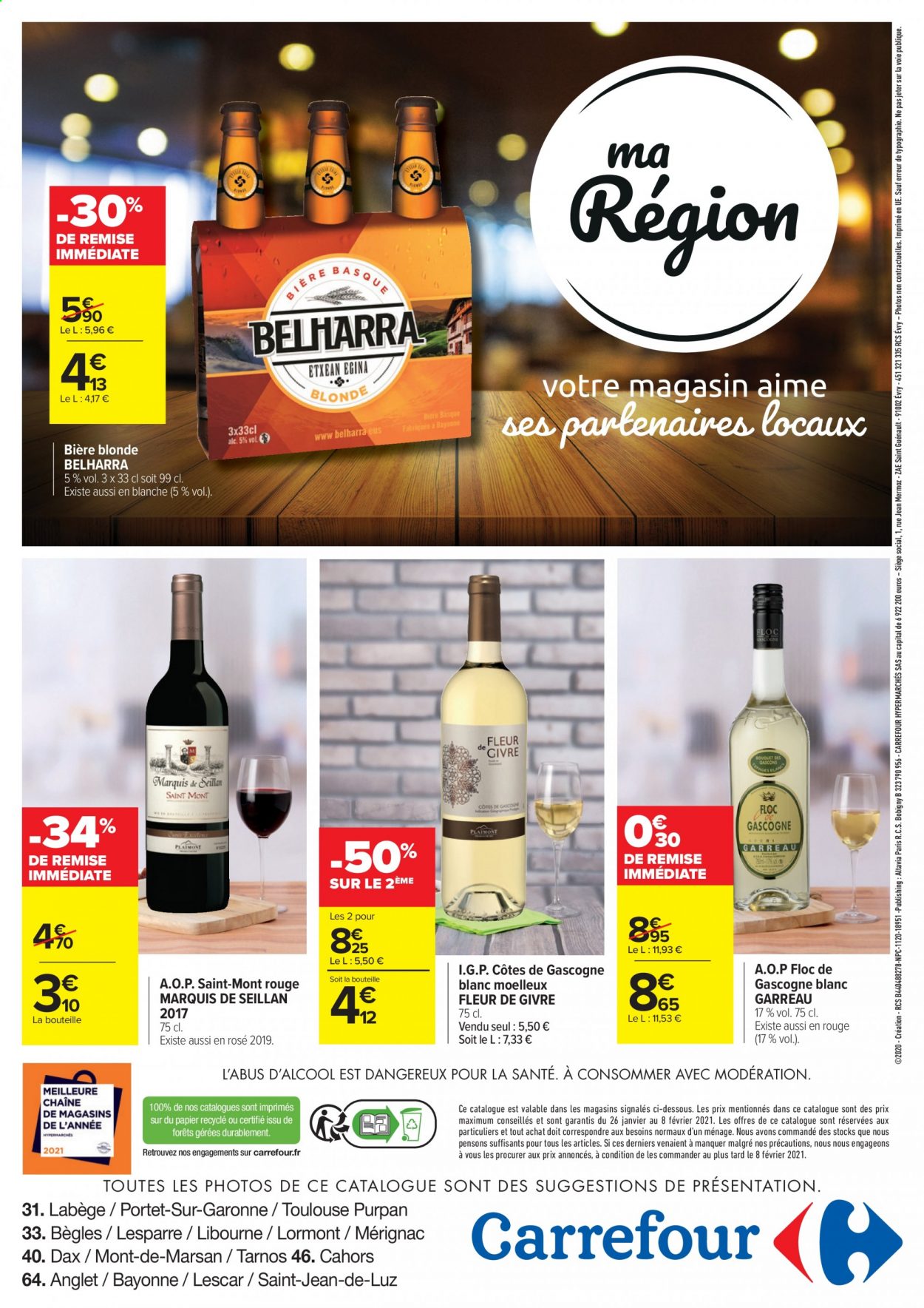 Catalogue Carrefour Hypermarchés - 26/01/2021 - 08/02/2021. Page 12