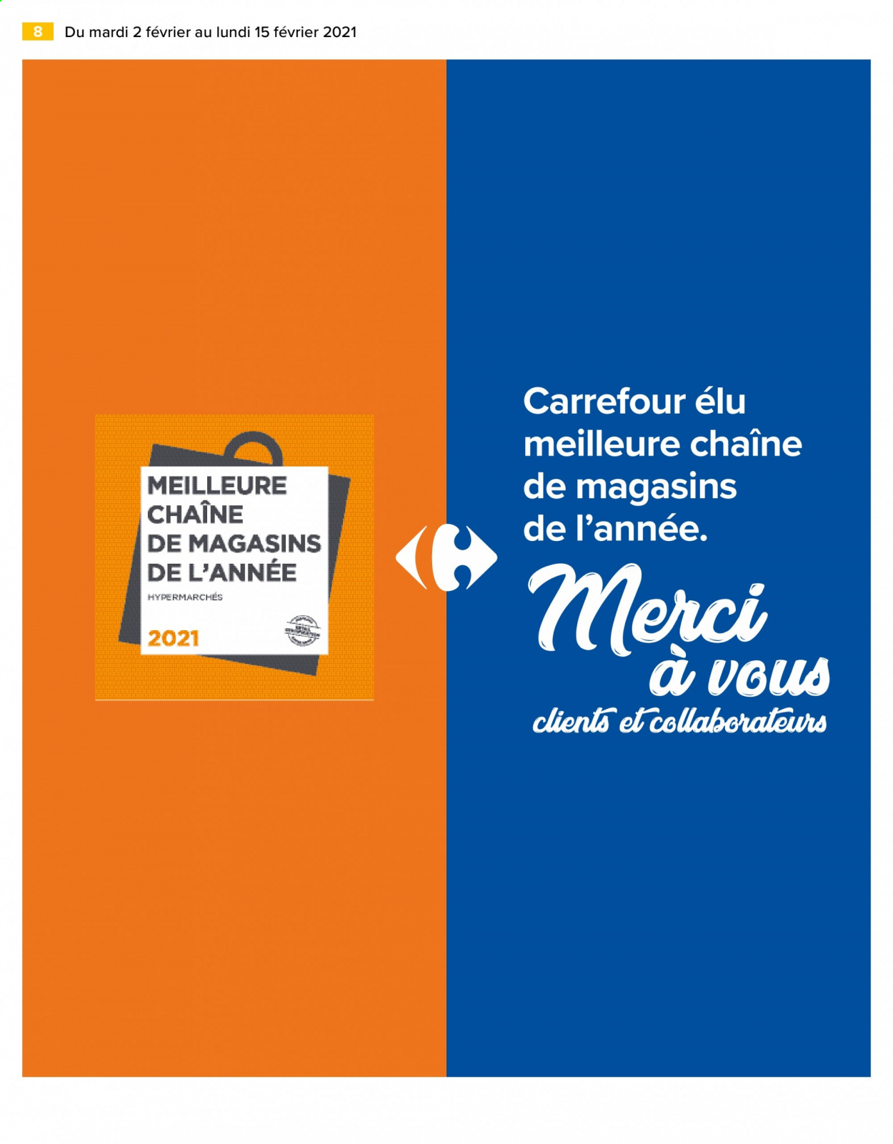 Catalogue Carrefour Hypermarchés - 02/02/2021 - 15/02/2021. Page 8