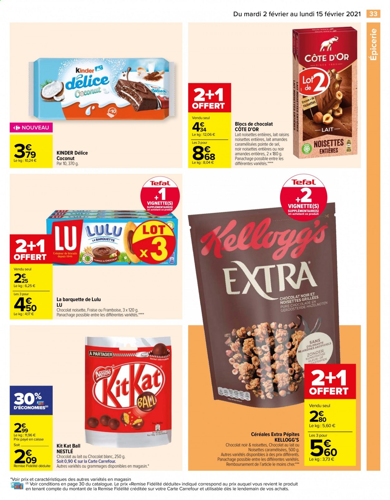 Catalogue Carrefour Hypermarchés - 02/02/2021 - 15/02/2021. Page 33