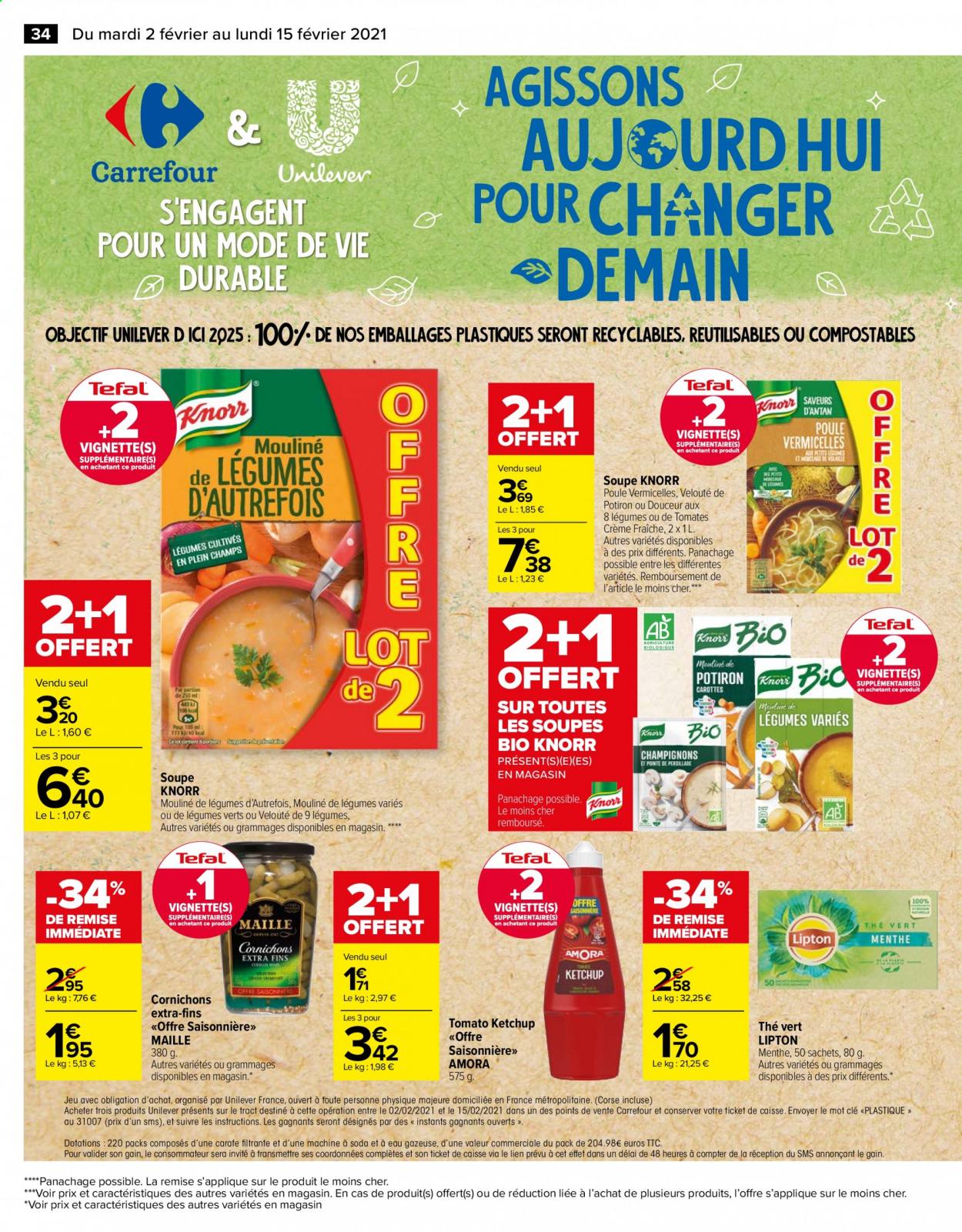 Catalogue Carrefour Hypermarchés - 02/02/2021 - 15/02/2021. Page 34