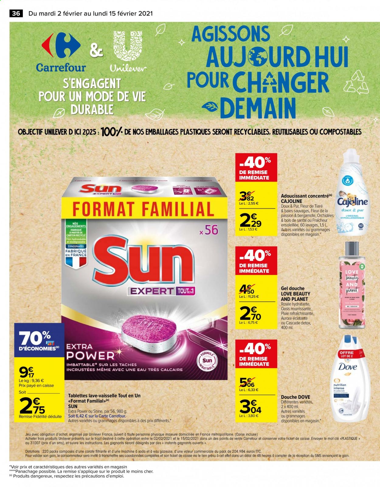 Catalogue Carrefour Hypermarchés - 02/02/2021 - 15/02/2021. Page 36