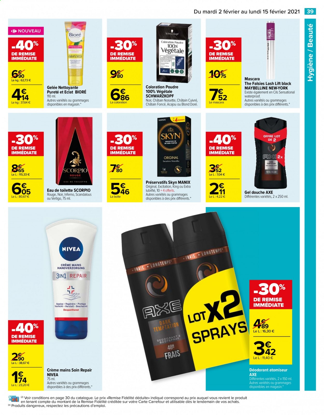 Catalogue Carrefour Hypermarchés - 02/02/2021 - 15/02/2021. Page 39